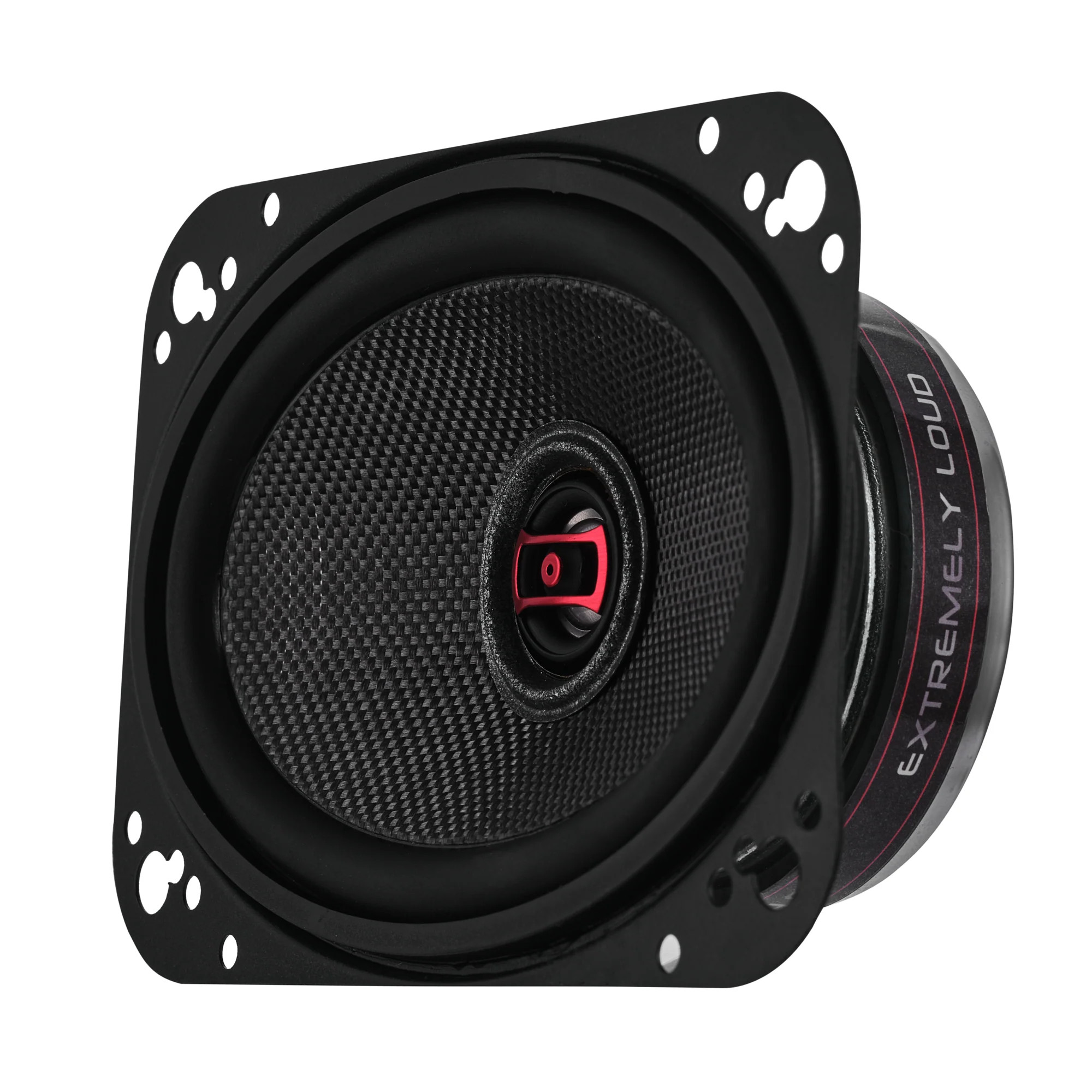 DS18 EXL 4X6" 2-Way Coaxial Speaker with Fiber Glass Cone 60 Watts Rms 3-Ohm