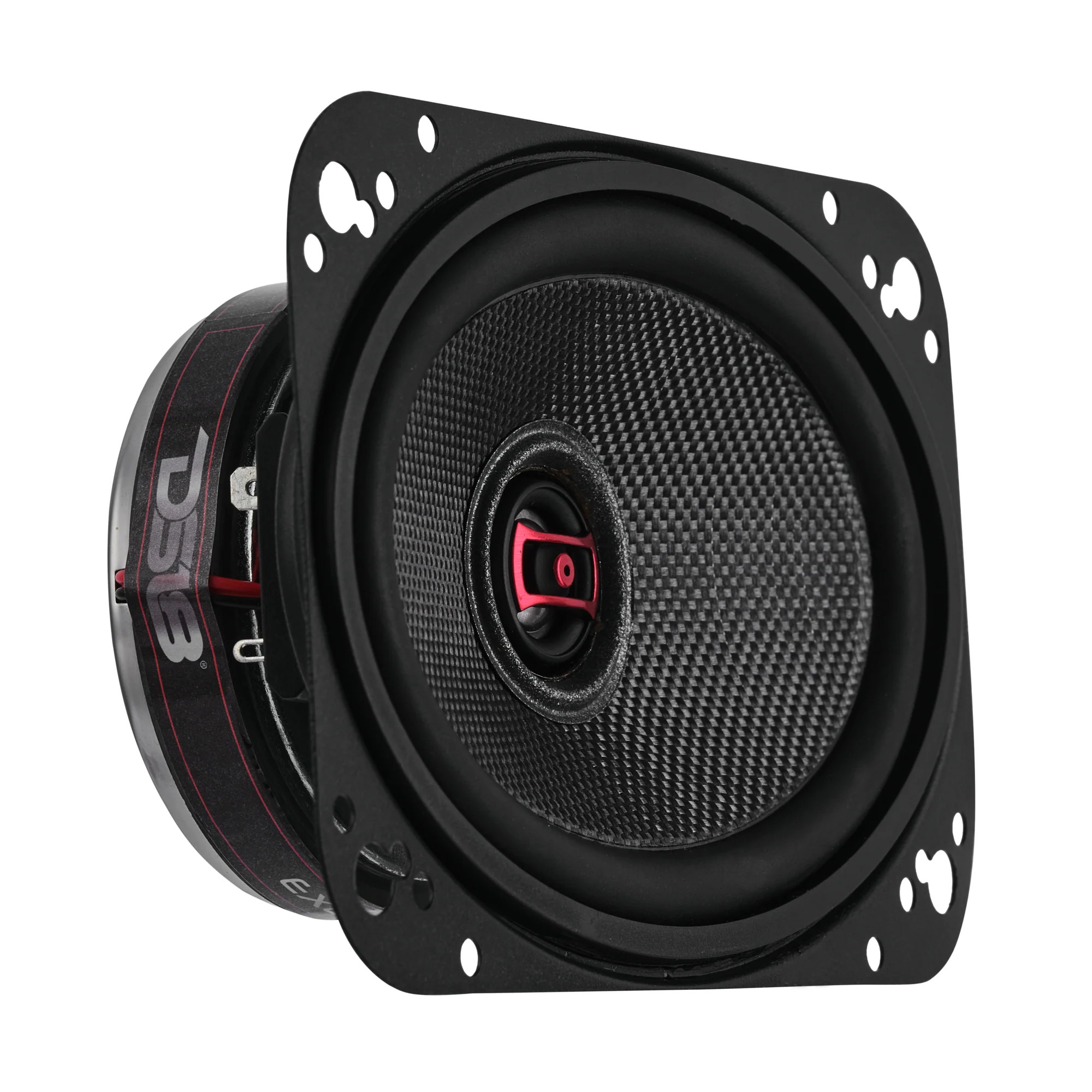 DS18 EXL 4X6" 2-Way Coaxial Speaker with Fiber Glass Cone 60 Watts Rms 3-Ohm