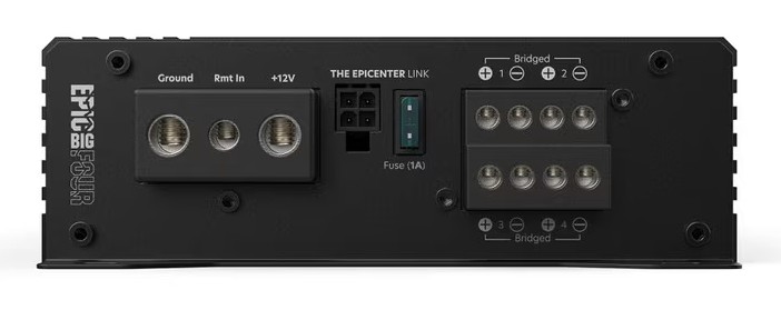 EPIC Series Amplifiers
EPICBIGFOUR 4-Channel Amplifier, 1400W RMS