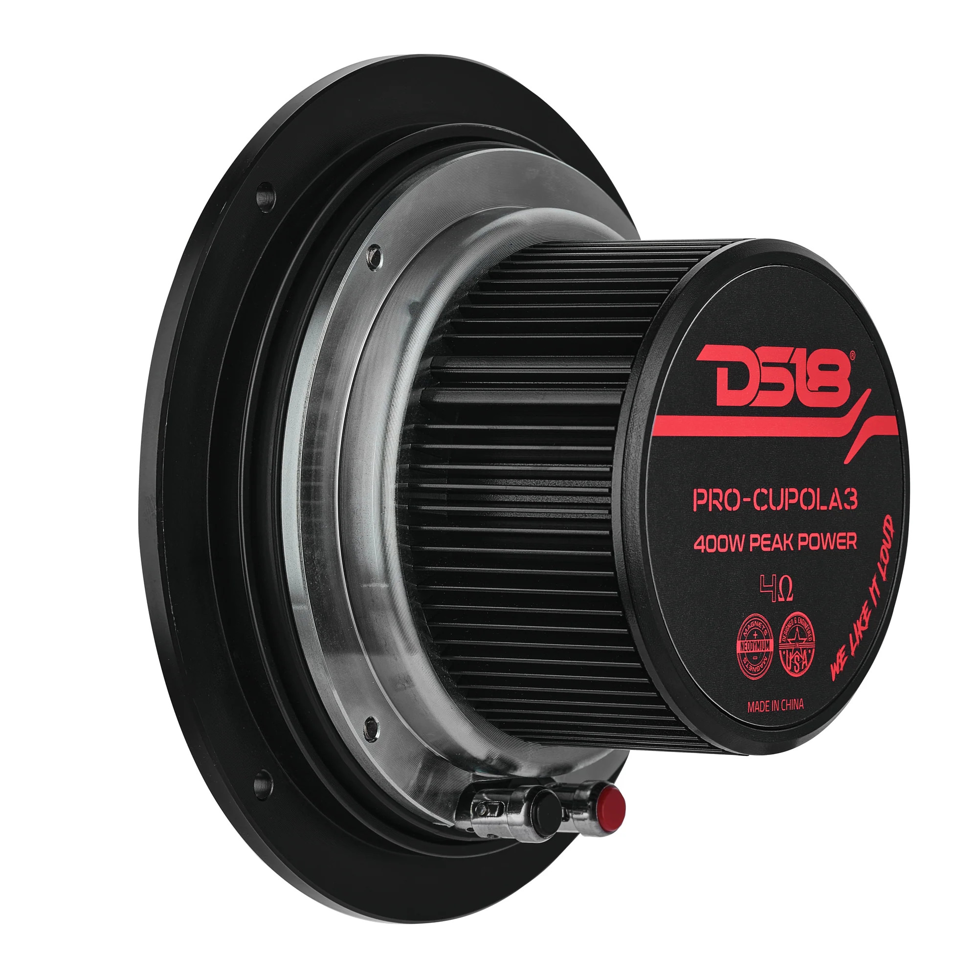 DS18 5.25'' High End Professional Soft Dome Mid Range Loudspeaker with Neodymium Magnet | 300W RMS 4-Ohm