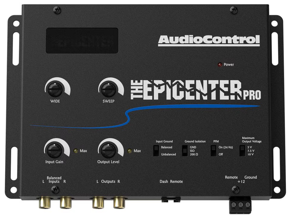 AUDIOCONTROL The EPICENTER PRO Bass Restoration Processor with Line Driver