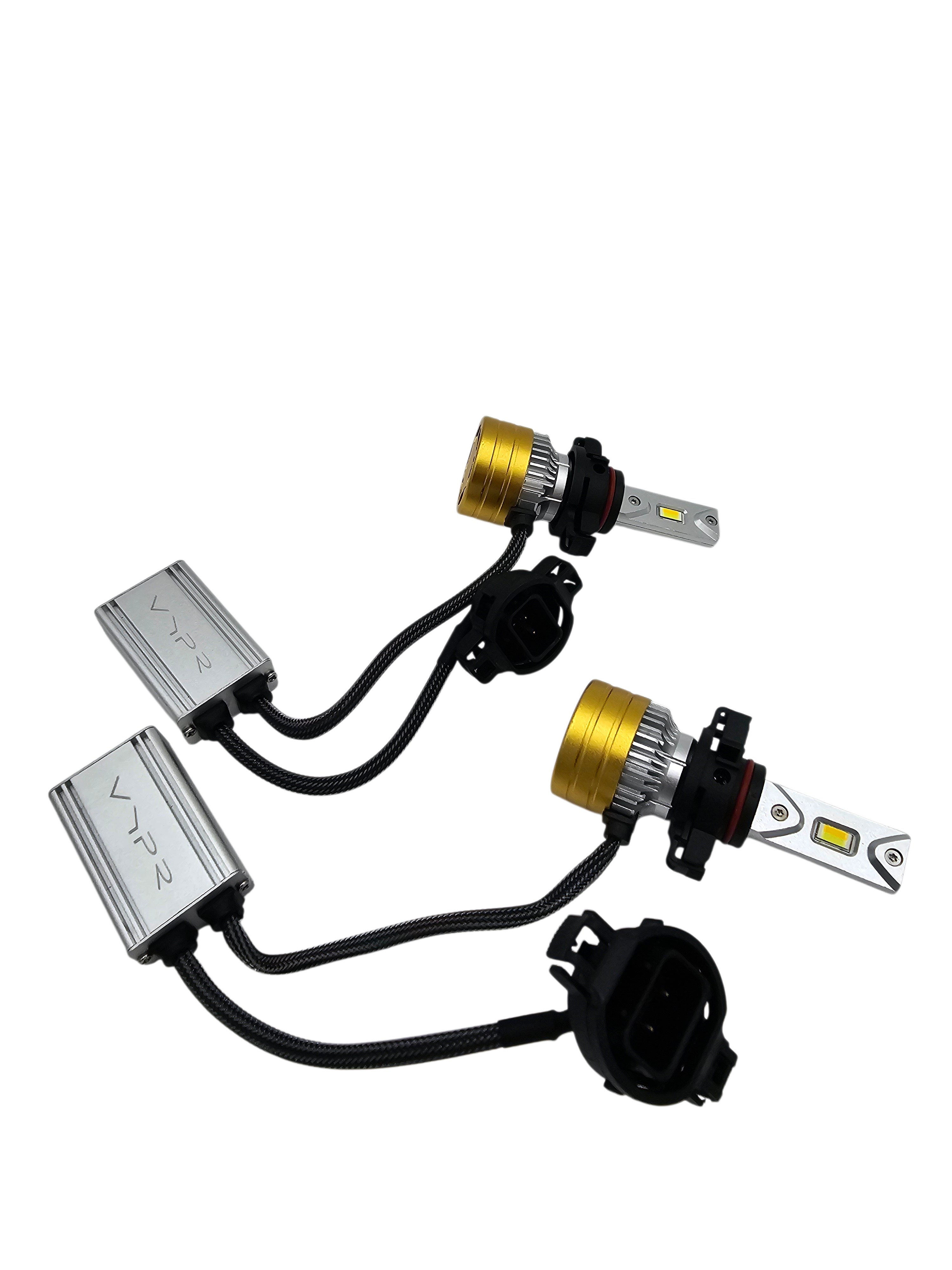 VYPR LED V3X SERIES PSX24W BULBS - SELECTABLE KELVIN COLORS - 3000K, 4300K, 6000K