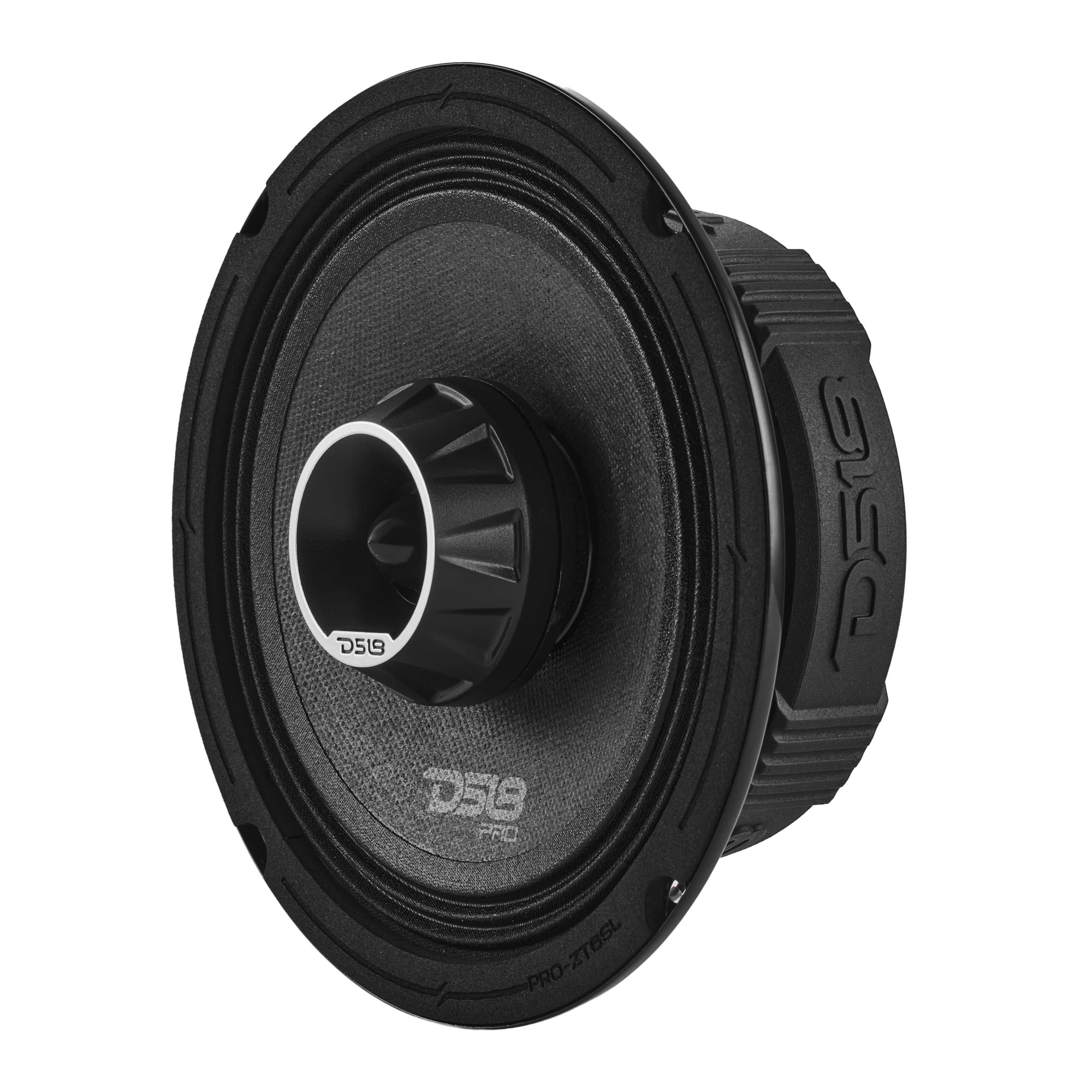 DS18 PRO-ZT 6.5" Slim Coaxial Mid-Range Loudspeaker with Water-Resistant Cone Built-in Bullet Tweeter | 200W RMS 4-Ohm