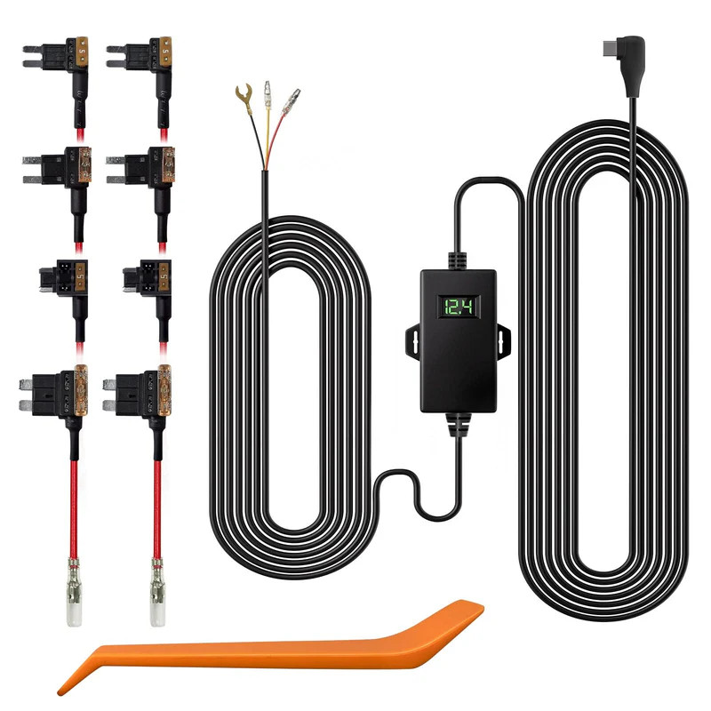 WOLFBOX Dashcam Multifunctional Hardwire Kit For G900 / G850/ G840S/ G840H/ G930/ X5/ i17/ i07 Parking Mode