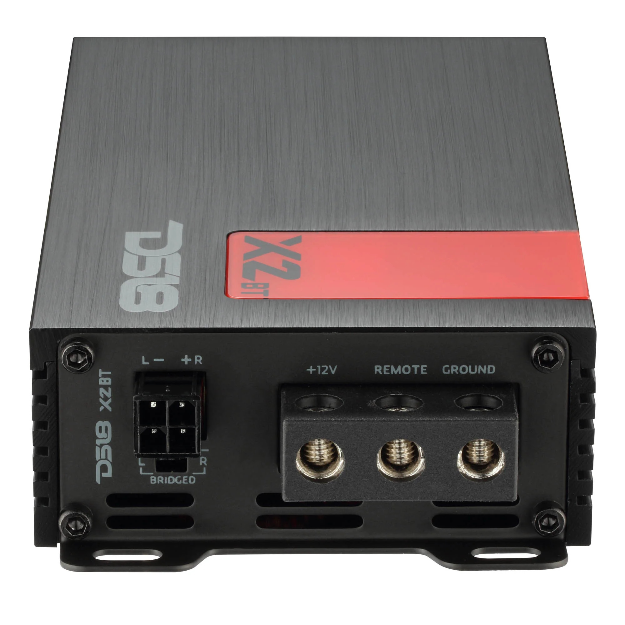 DS18 X 2-Channel Ultra Compact Full-Range Amplifier with Bluetooth Connectivity - 2 x 140 Watts Rms