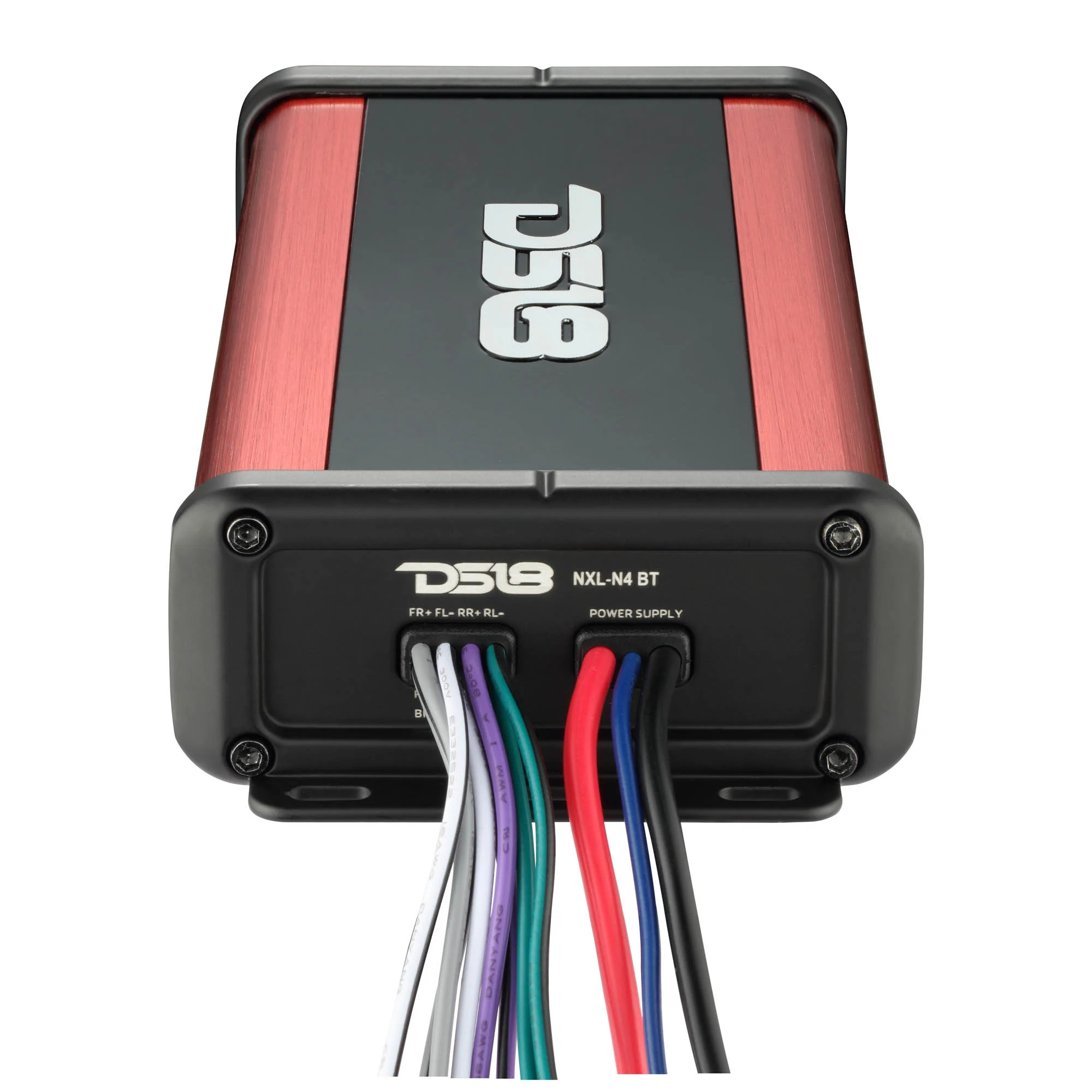 DS18 NXL Ultra-Compact Waterproof 4-Channel Full-Range Amplifier with Bluetooth 5.1 Receiver Built-In