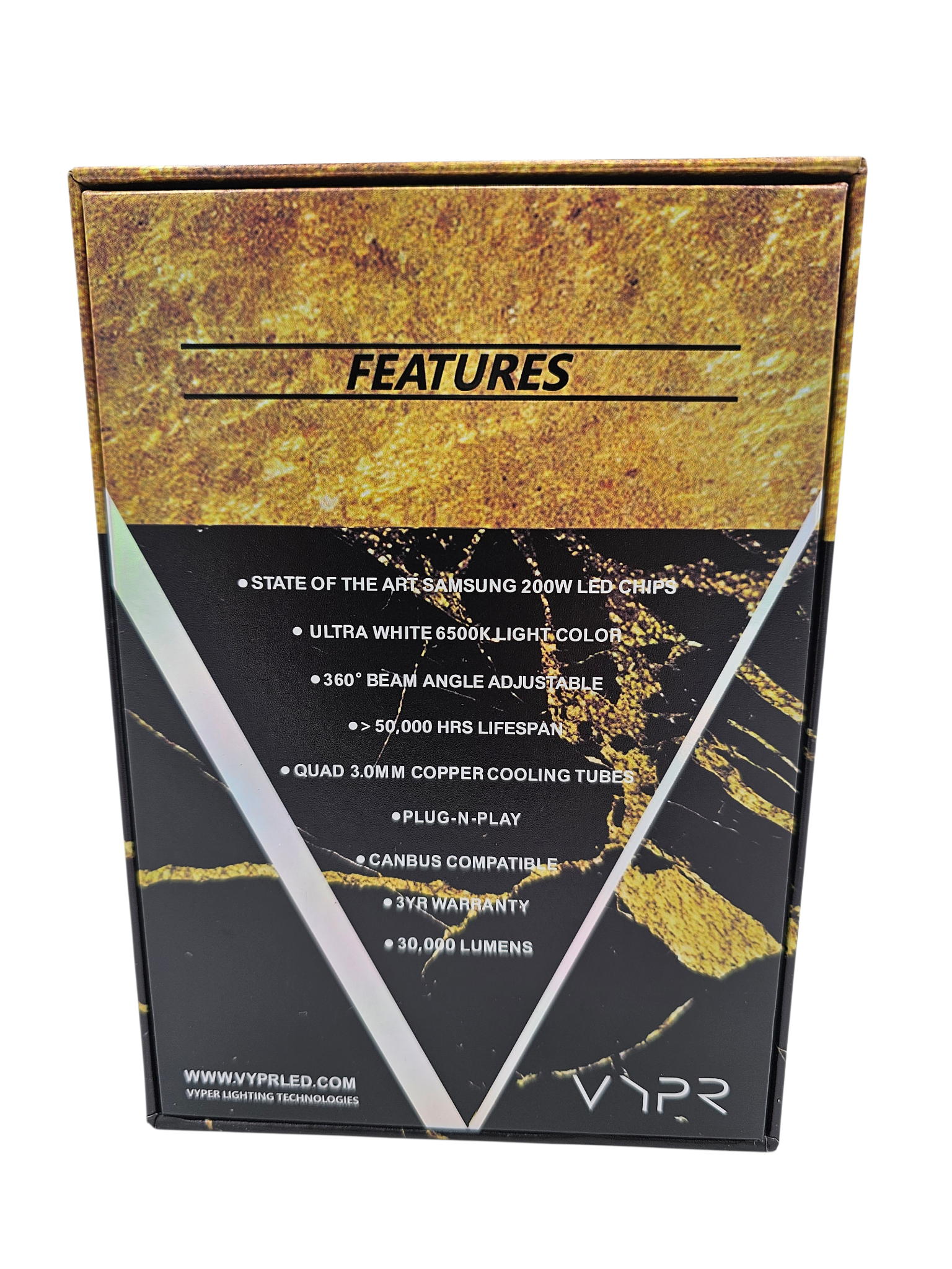 VYPR LED V30 SERIES H13 / 9008 BULBS - 30,000 LUMENS (OFF ROAD USE ONLY)