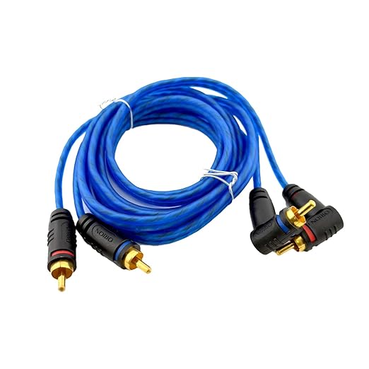 ORION Wired Series 6 FT Blue CCA 2-Channel RCA Cable