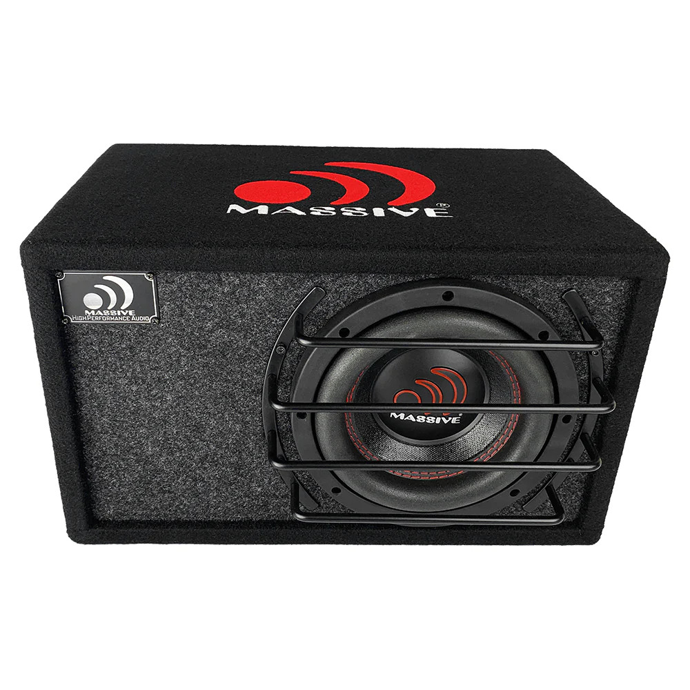 MASSIVE AUDIO 6" PASSIVE LOADED SUBWOOFER ENCLOSURE 500W
