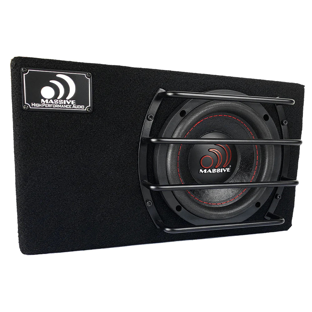 MASSIVE AUDIO 8" HIGH PERFORMANCE SINGLE LOADED ENCLOSURE