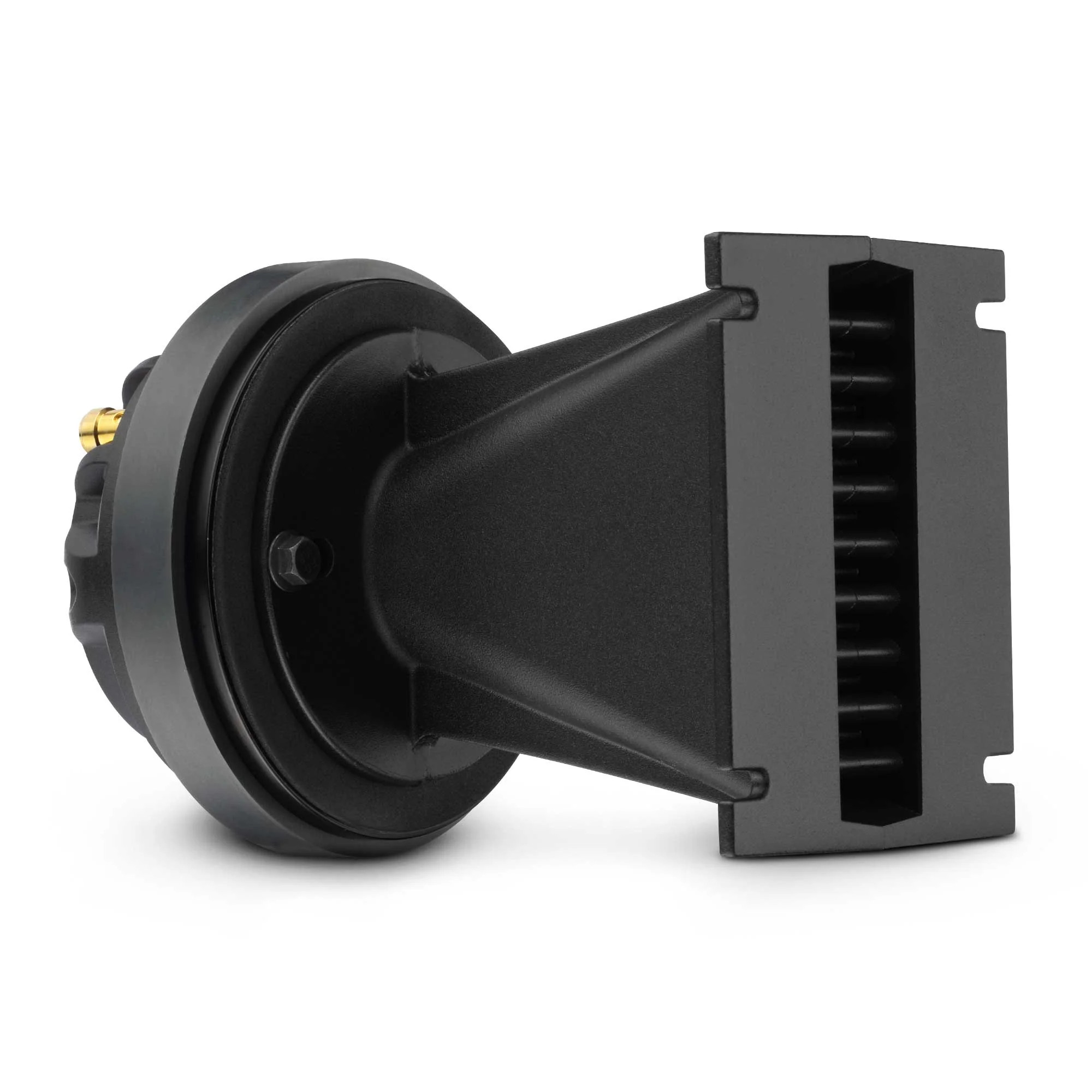 DS18 3.5" X 4.4" Wave Guide Horn Kit, 1" Throat Compression Driver, Ferrite Magnet and Aluminum Cast Horn 180 Watts RMS @ 8 OHM - 1.75" Titanium Voice Coil - SATIN Black