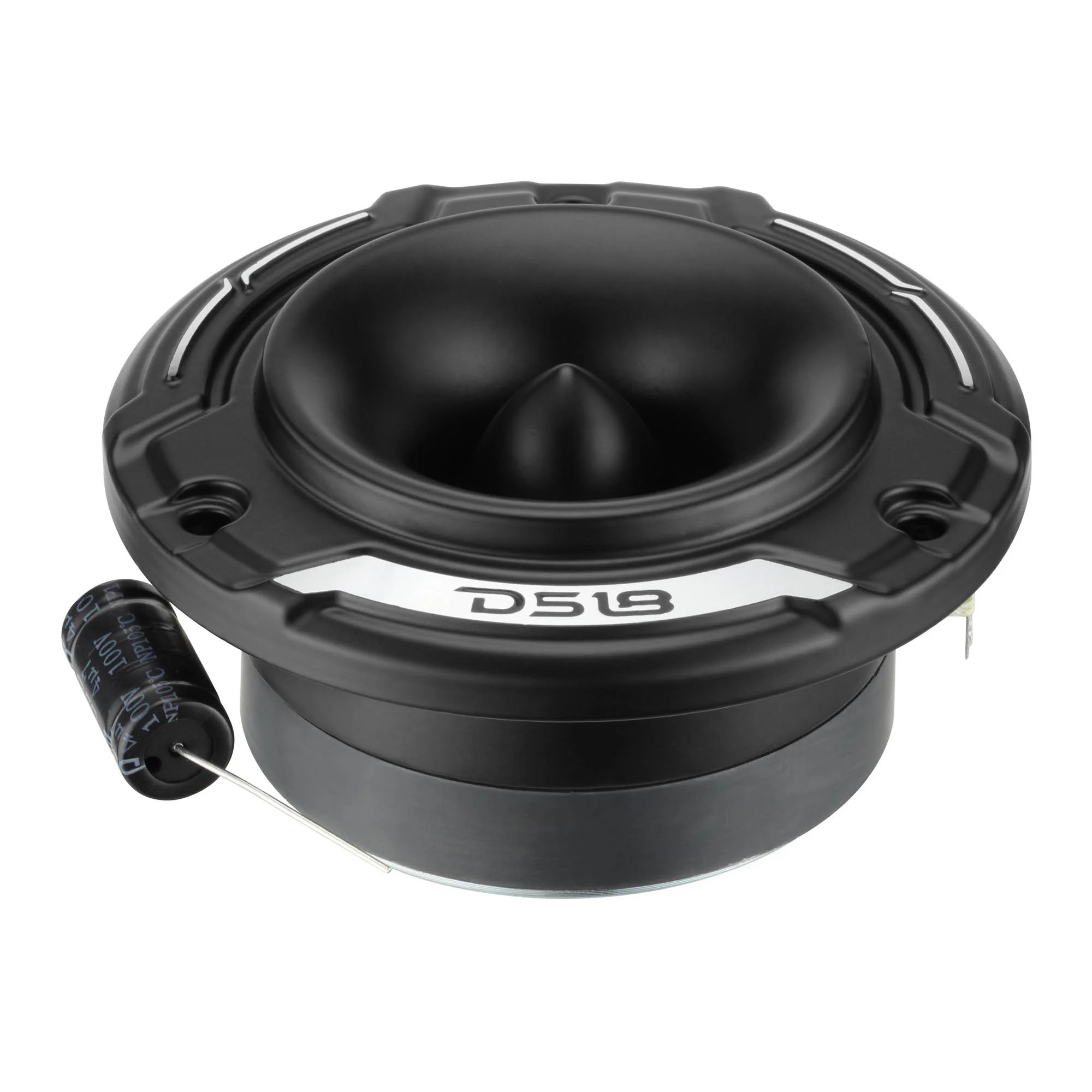 DS18 3.8" Shallow Mount Super Bullet Compression Tweeter w/1" Aluminum V/C