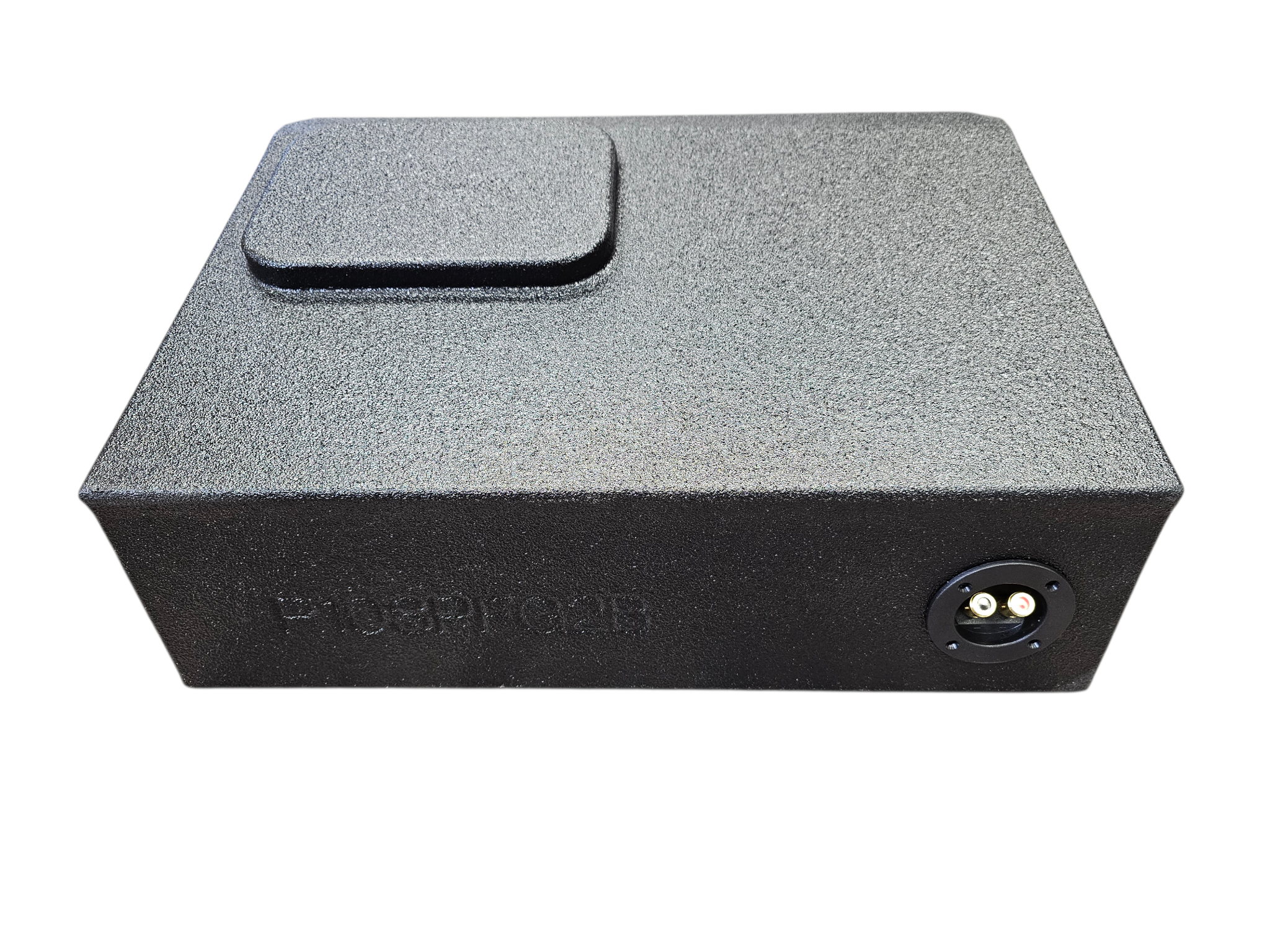 BASS-MAXX FORD F150 09-25 & GM 07-25 CREW CAB - SINGLE 8" PORTED, POLY COATED, 2 BAFFLE, FRONT FIRE ENCLOSURE