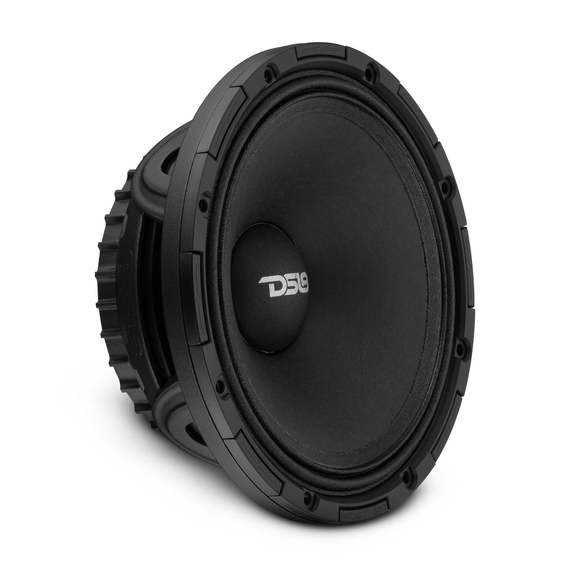 DS18 COMPETITION GRADE PRO 6.5" MID-HIGH LOUDSPEAKER WITH PATENT PENDING ROTATING RECONE DESIGN - 350W RMS - 700W MAX - 4 OHM - NEODYMIUM MAGNET