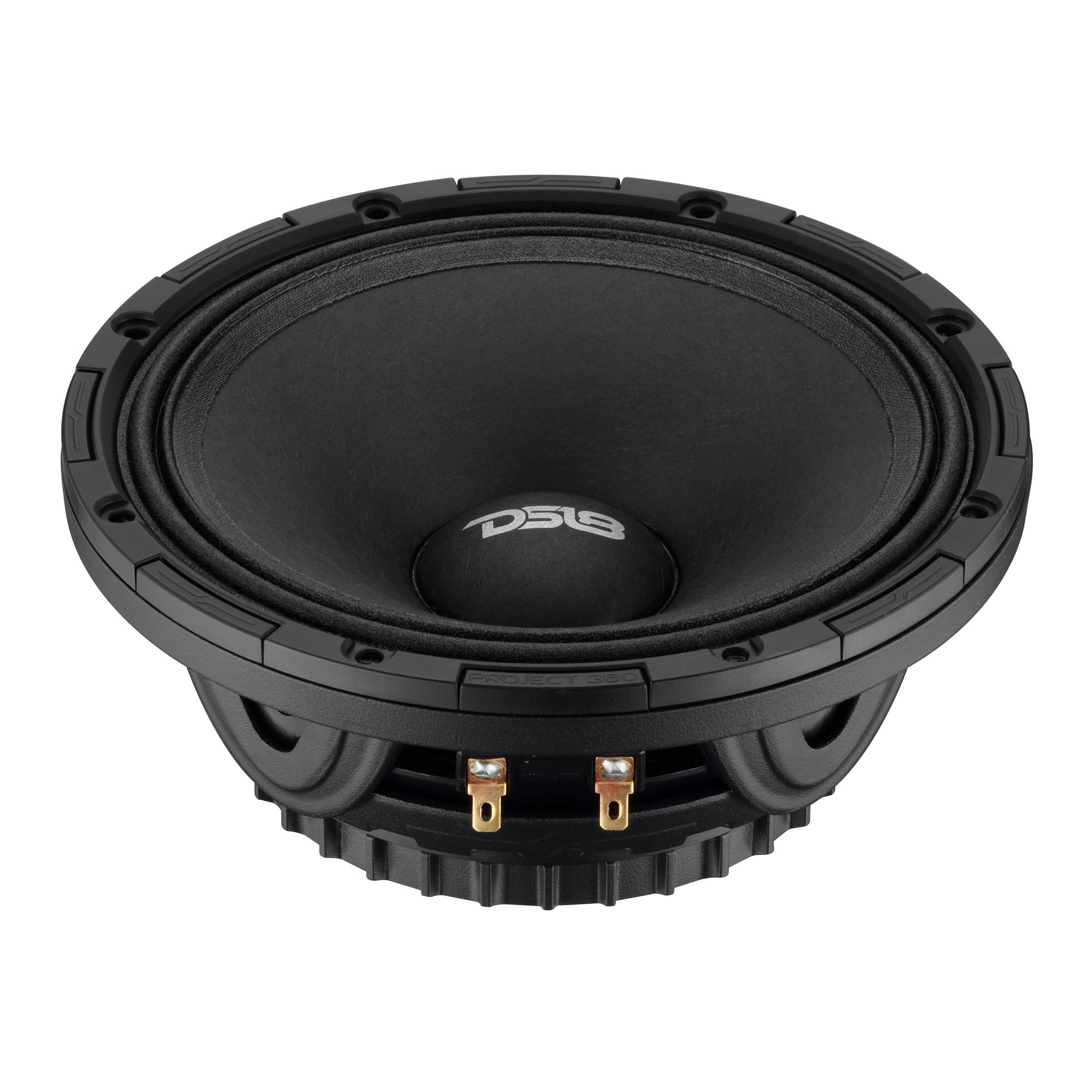 DS18 COMPETITION GRADE PRO 6.5" MID-HIGH LOUDSPEAKER WITH PATENT PENDING ROTATING RECONE DESIGN - 350W RMS - 700W MAX - 4 OHM - NEODYMIUM MAGNET