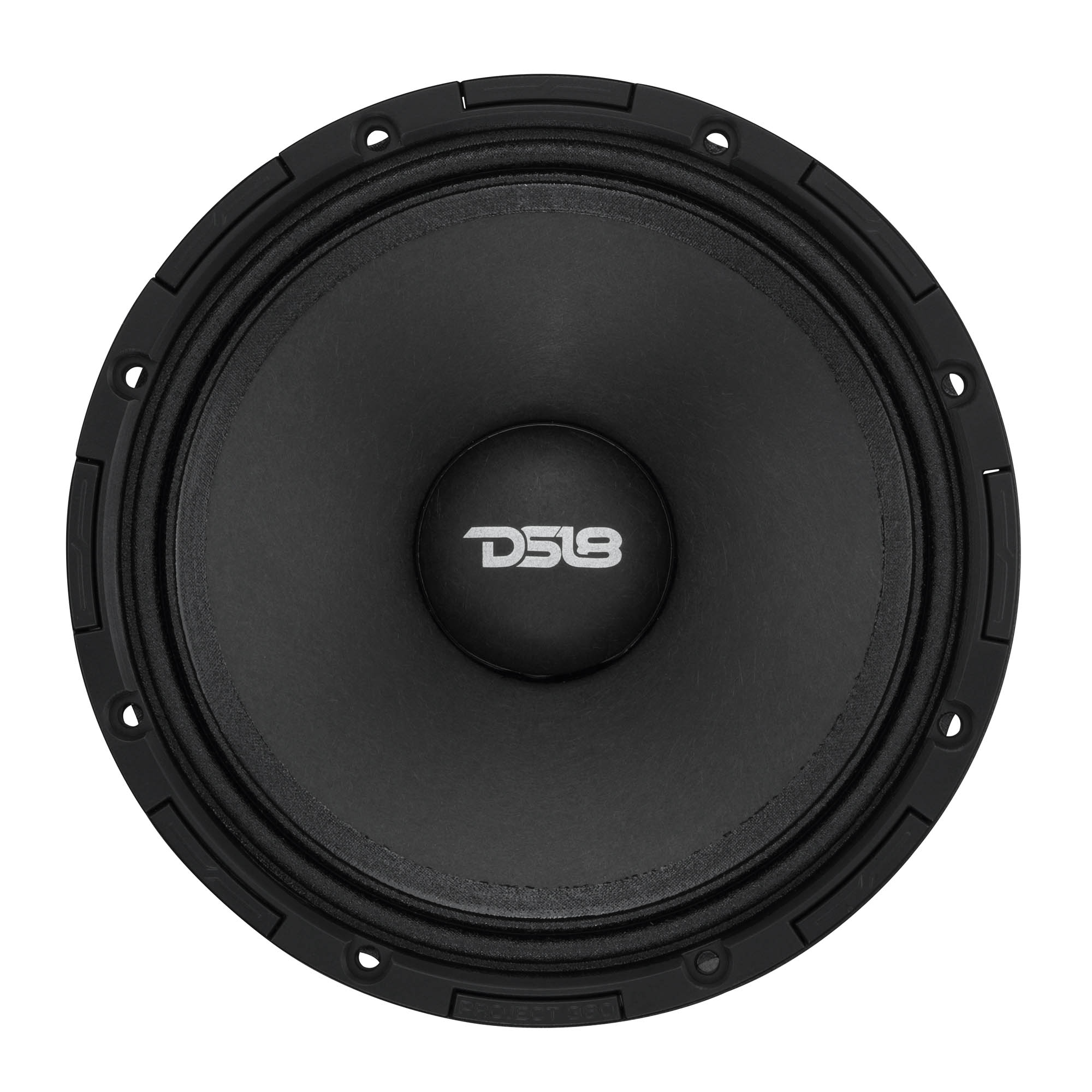 DS18 COMPETITION GRADE PRO 6.5" MID-HIGH LOUDSPEAKER WITH PATENT PENDING ROTATING RECONE DESIGN - 350W RMS - 700W MAX - 4 OHM - NEODYMIUM MAGNET