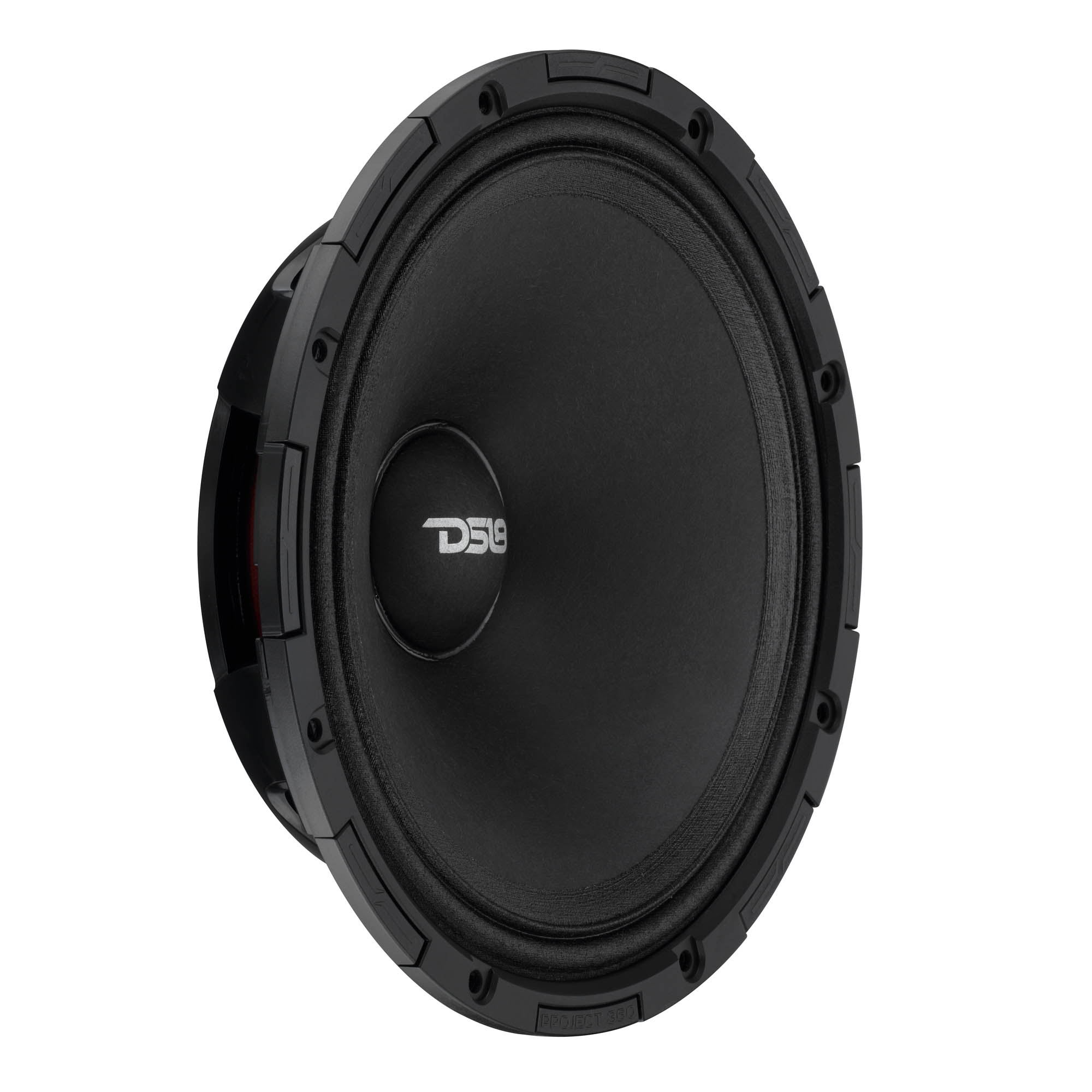 DS18 COMPETITION GRADE PRO 8" MID-HIGH LOUDSPEAKER WITH PATENT PENDING ROTATING RECONE DESIGN - 300W RMS - 600W MAX - 4 OHM