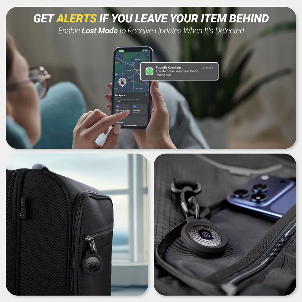 SCOSCHE FOUND IT KEYCHAIN ITEM LOCATOR