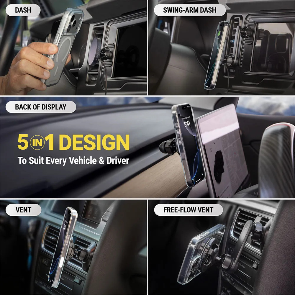 SCOSCHE MAGICMOUNT CHARGE PRO 5-IN-1