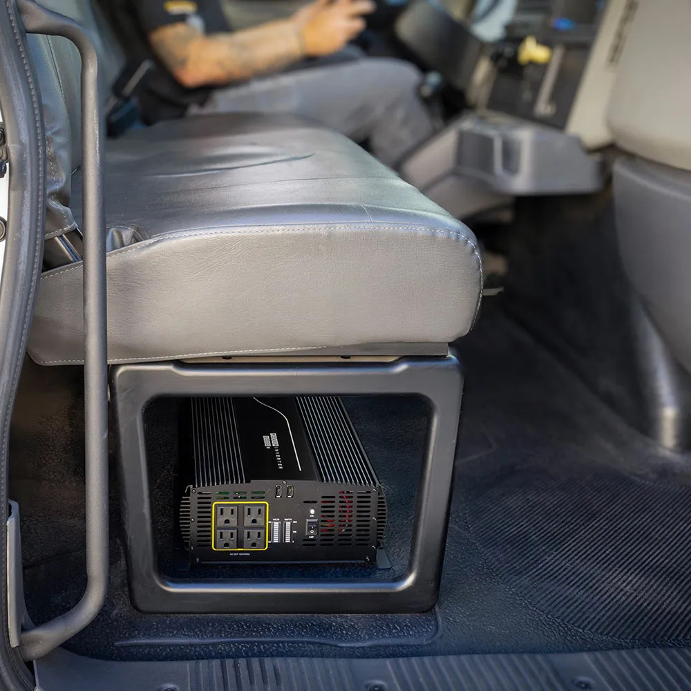 SCOSCHE 5000W 10K Modified Sine Wave Inverter with 4 AC Outlets and 2 USB-A Ports