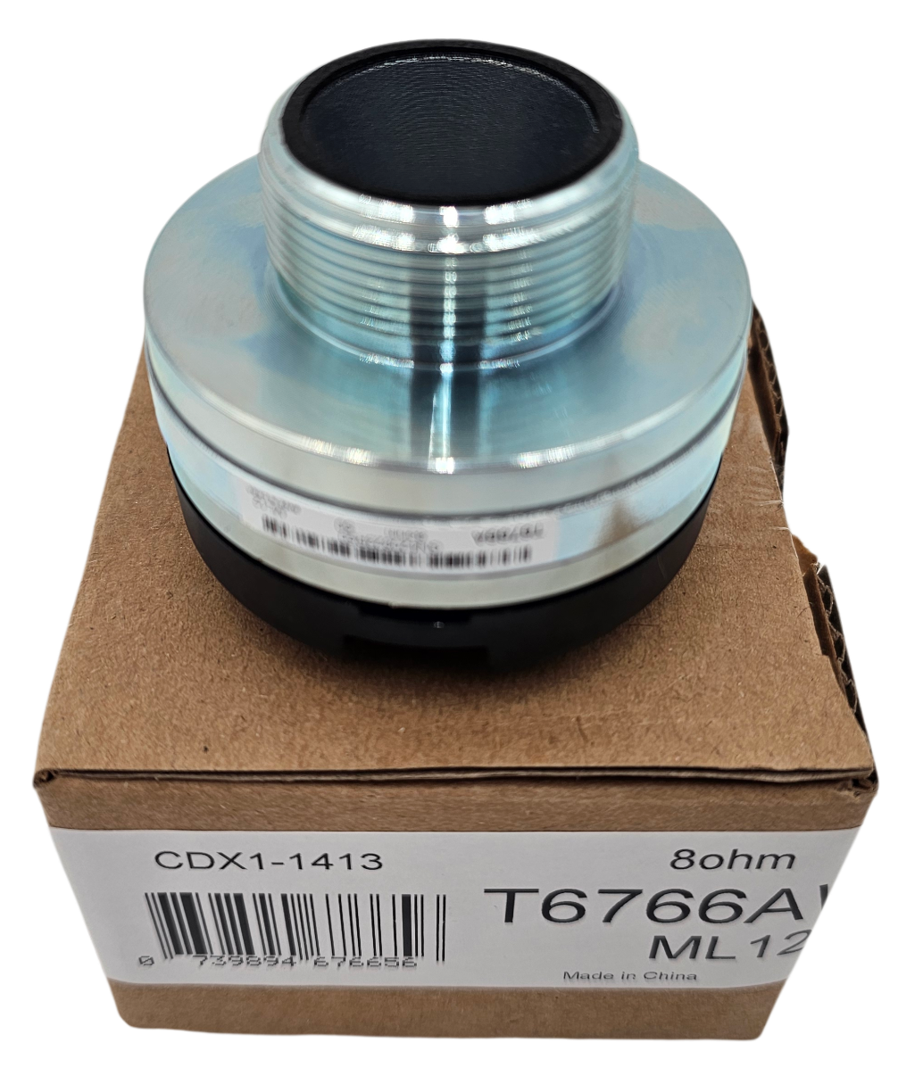 1-inch exit neodymium magnet compression driver THREADED.