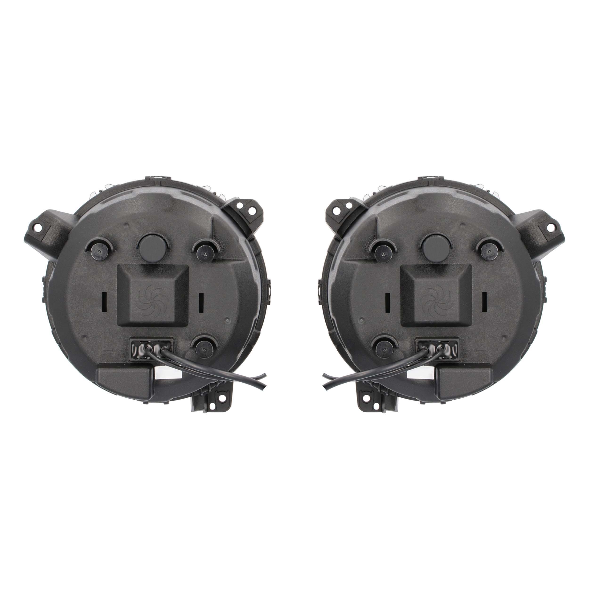 HEISE 9" Premium Chasing LED Headlights - Fits select Jeeps®