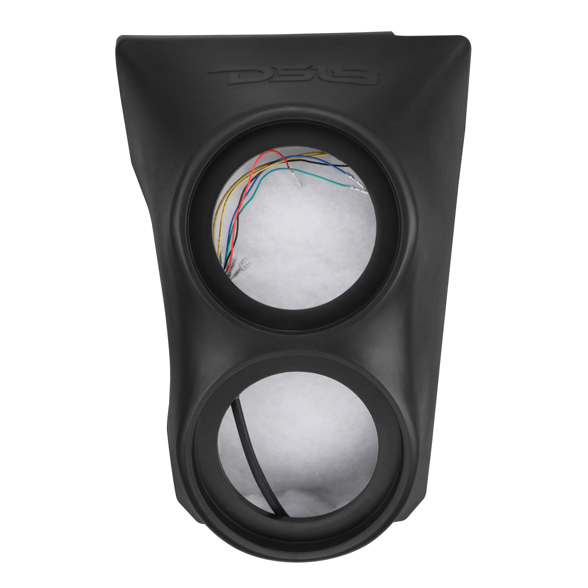 DS18 Water Fall Center Console Enclosure | Fits 2 x 6 5" Speakers | 2017-UP | 2 & 4 Door |IP65 | PE Material