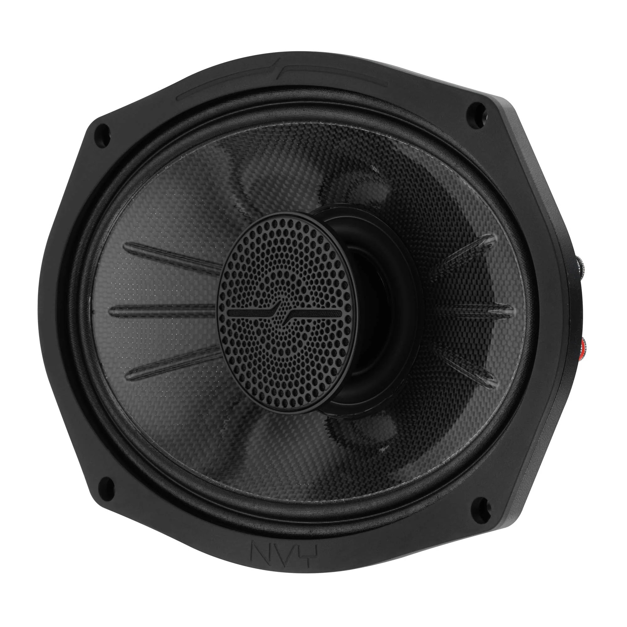 NVY AUDIO 6x9" Slim Hybrid Loudspeakers with Compression Driver, Carbon Fiber Cone and Neodymium Magnet | 250W RMS 4-Ohm