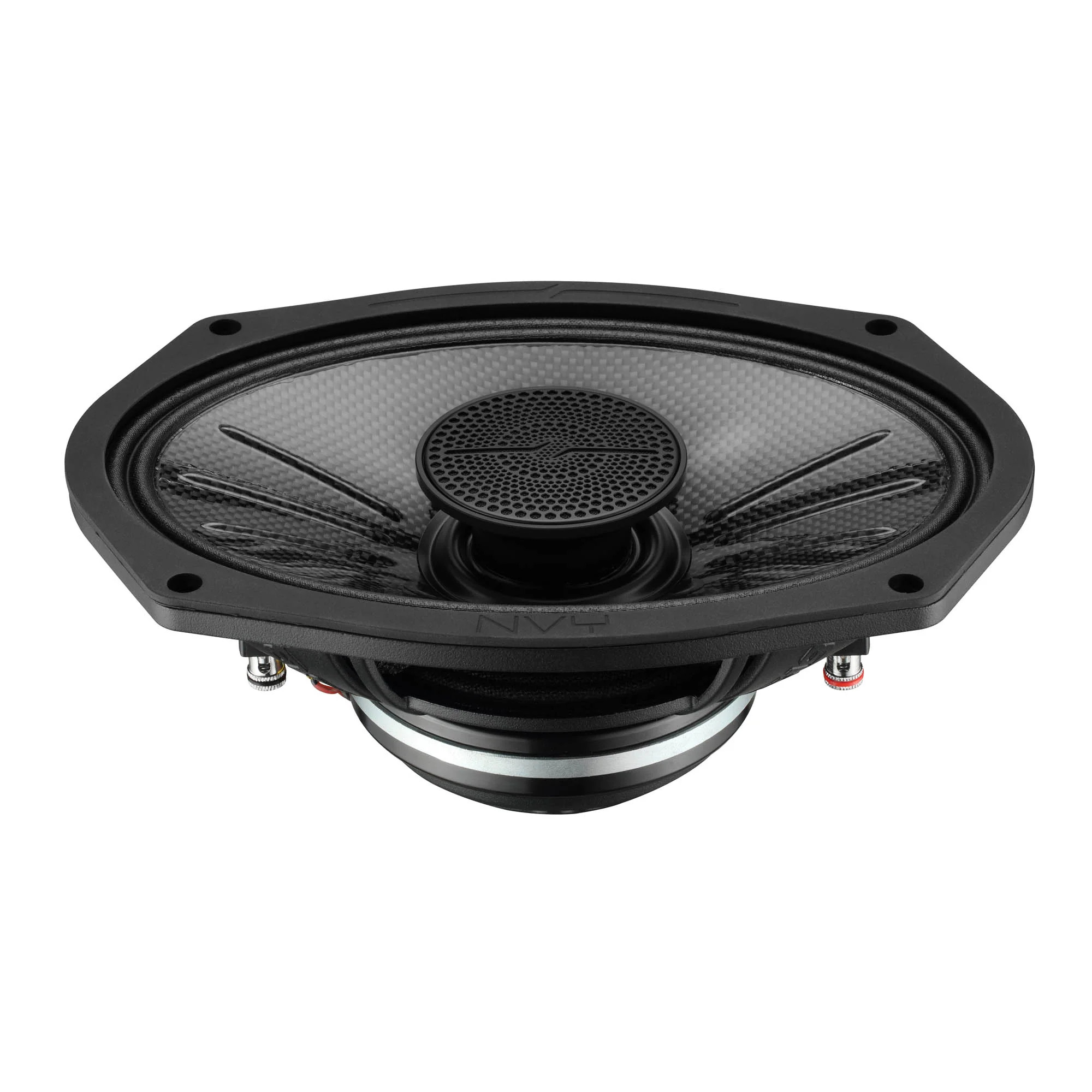 NVY AUDIO 6x9" Slim Hybrid Loudspeakers with Compression Driver, Carbon Fiber Cone and Neodymium Magnet | 250W RMS 4-Ohm