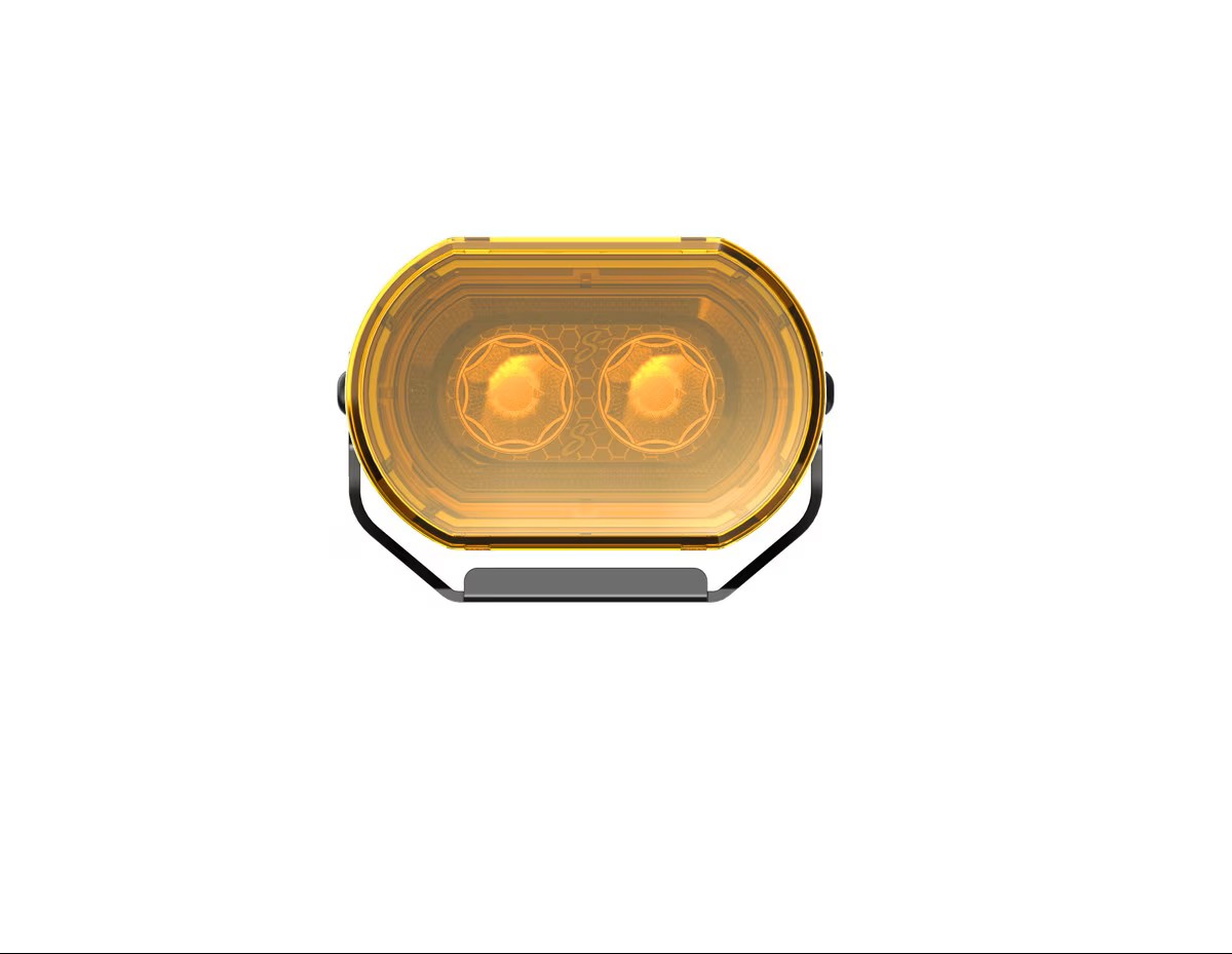 STINGER HEXCORE 2"x4" POD light with Driving beam pattern & amber/white position light (sold as pair)