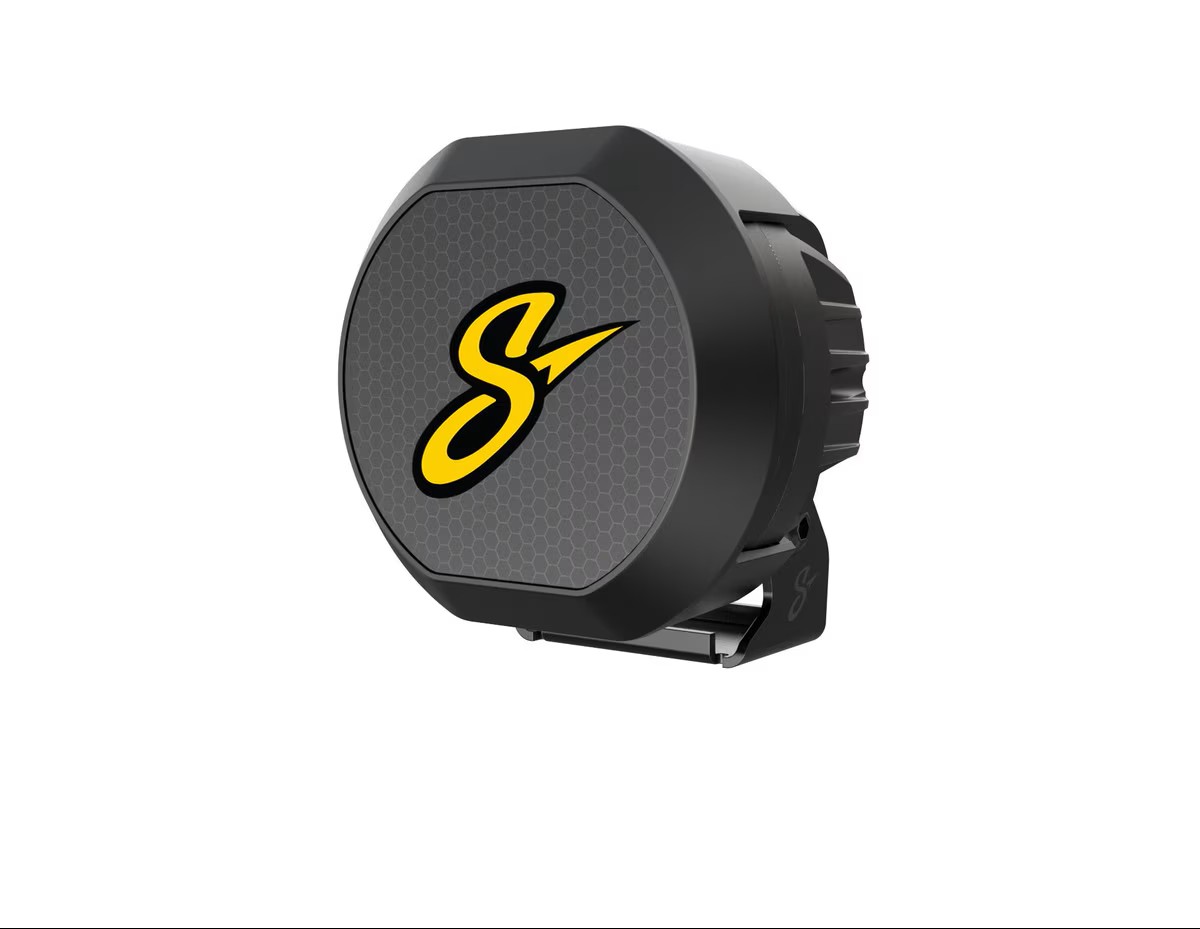 STINGER HEXCORE 4" POD light with Driving beam pattern & amber/ white position light (sold as pair)
