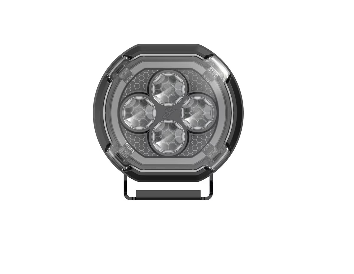 STINGER HEXCORE 4" POD light with Driving beam pattern & amber/ white position light (sold as pair)