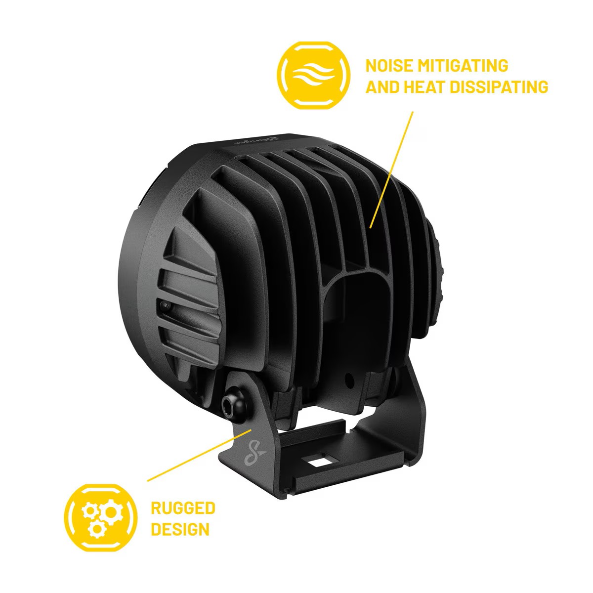 STINGER HEXCORE 4" POD light with Driving beam pattern & amber/ white position light (sold as pair)