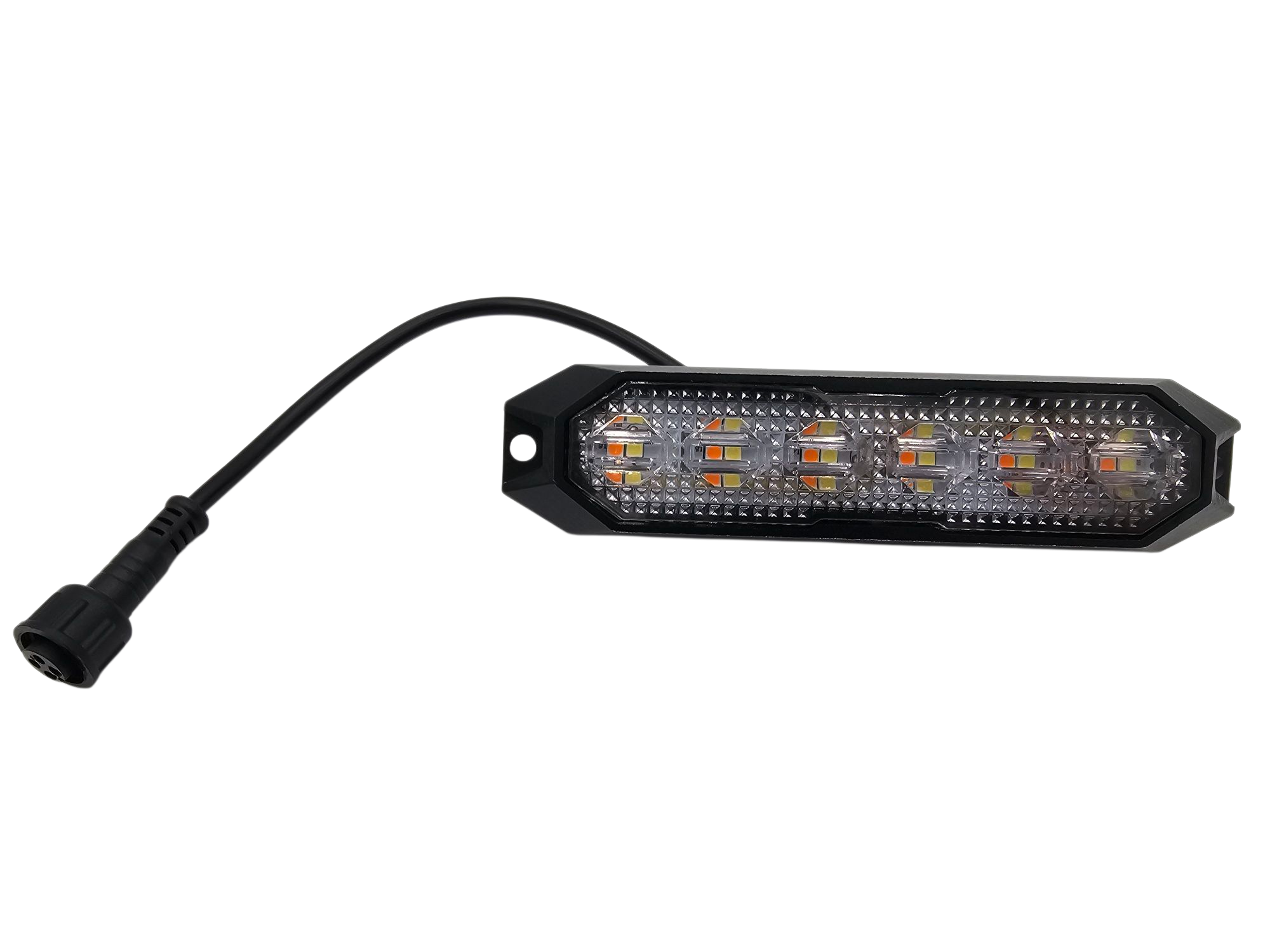 VYPR LED 6" HIGH INTENSITY WHITE DUAL ROW STROBE LIGHT (EACH)