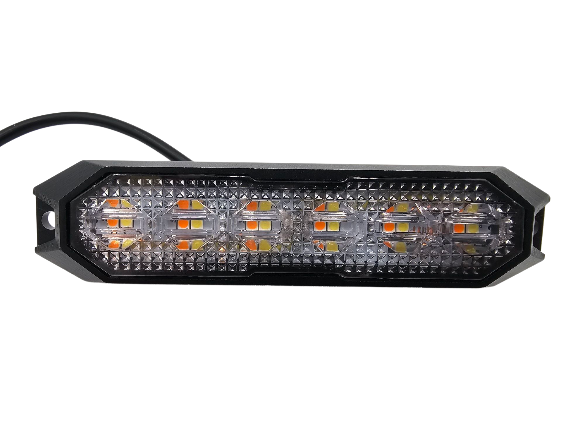 VYPR LED 6" HIGH INTENSITY WHITE DUAL ROW STROBE LIGHT (EACH)