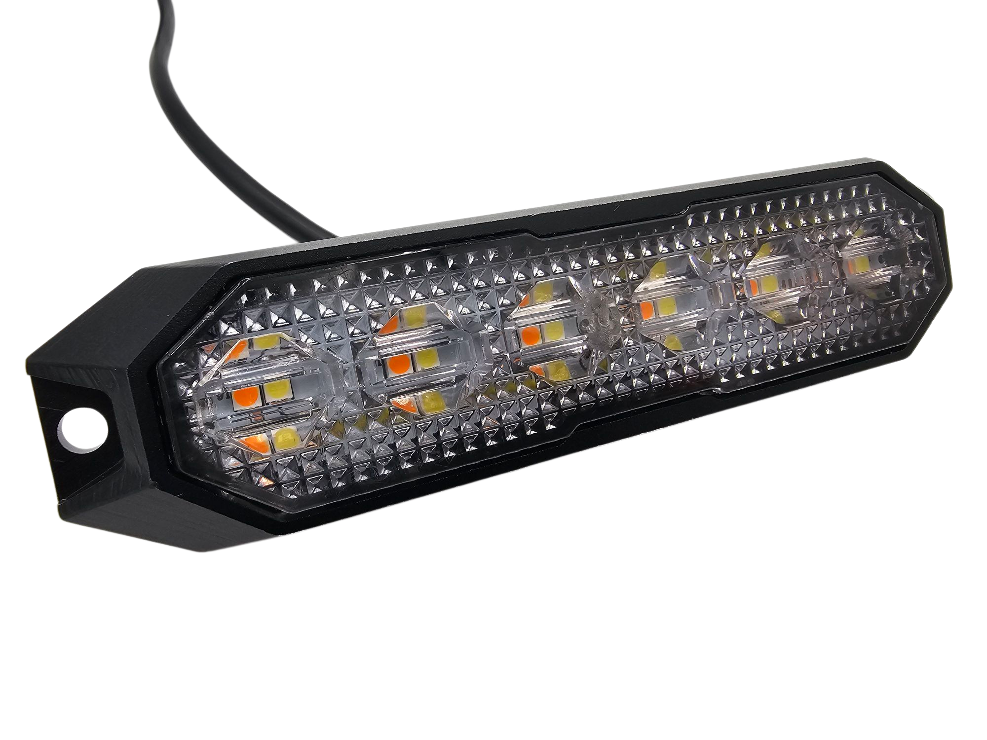 VYPR LED 6" HIGH INTENSITY WHITE DUAL ROW STROBE LIGHT (EACH)