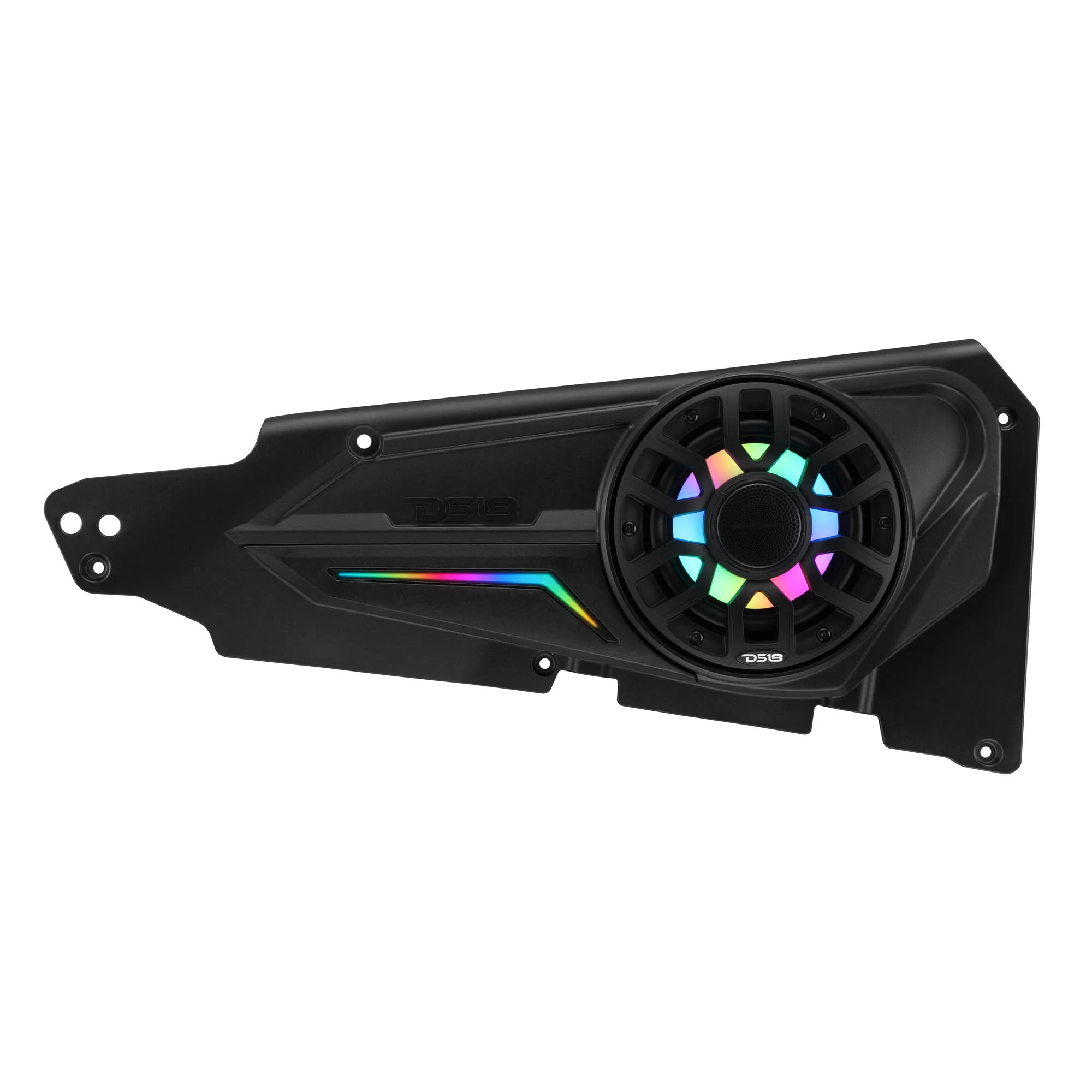 DS18 Polaris RZR Front Door Panel Loaded with NXL-IQ6/BK