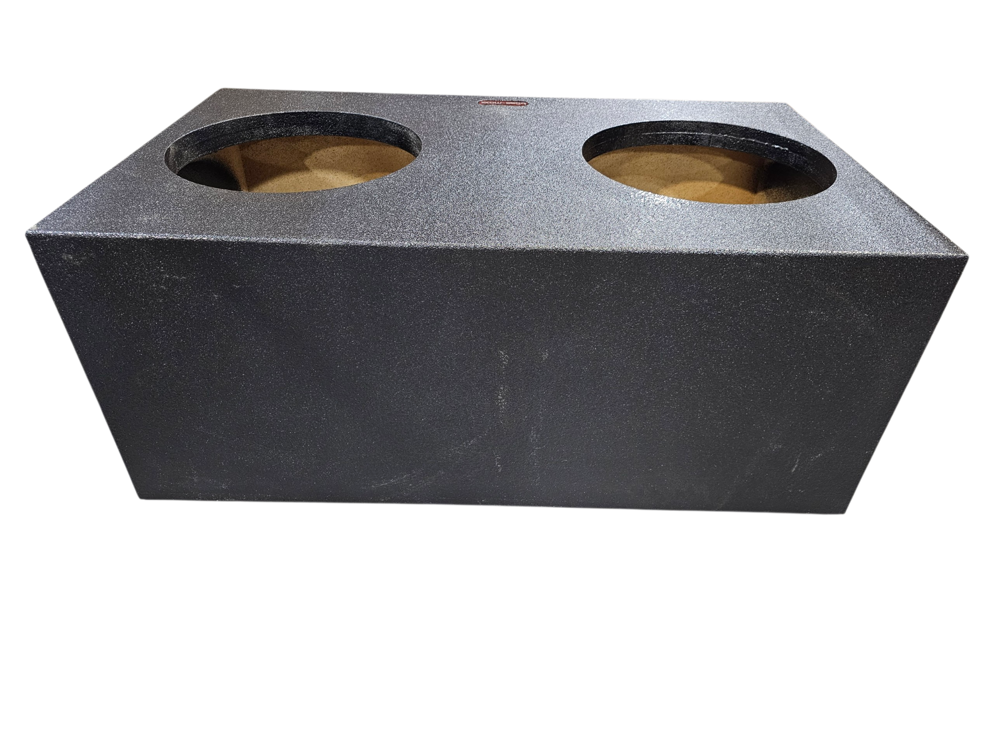 BASSMAXX DUAL 15" JUMBO AIR SPL POLY COATED VENTED ENCLOSURE - UP FIRE VERSION