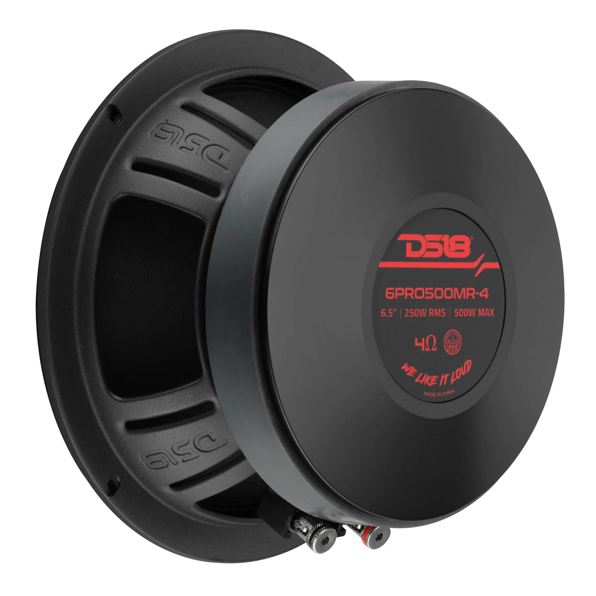 DS18 6.5" Mid Range Loudspeaker 250 Watts RMS @ 4 OHM