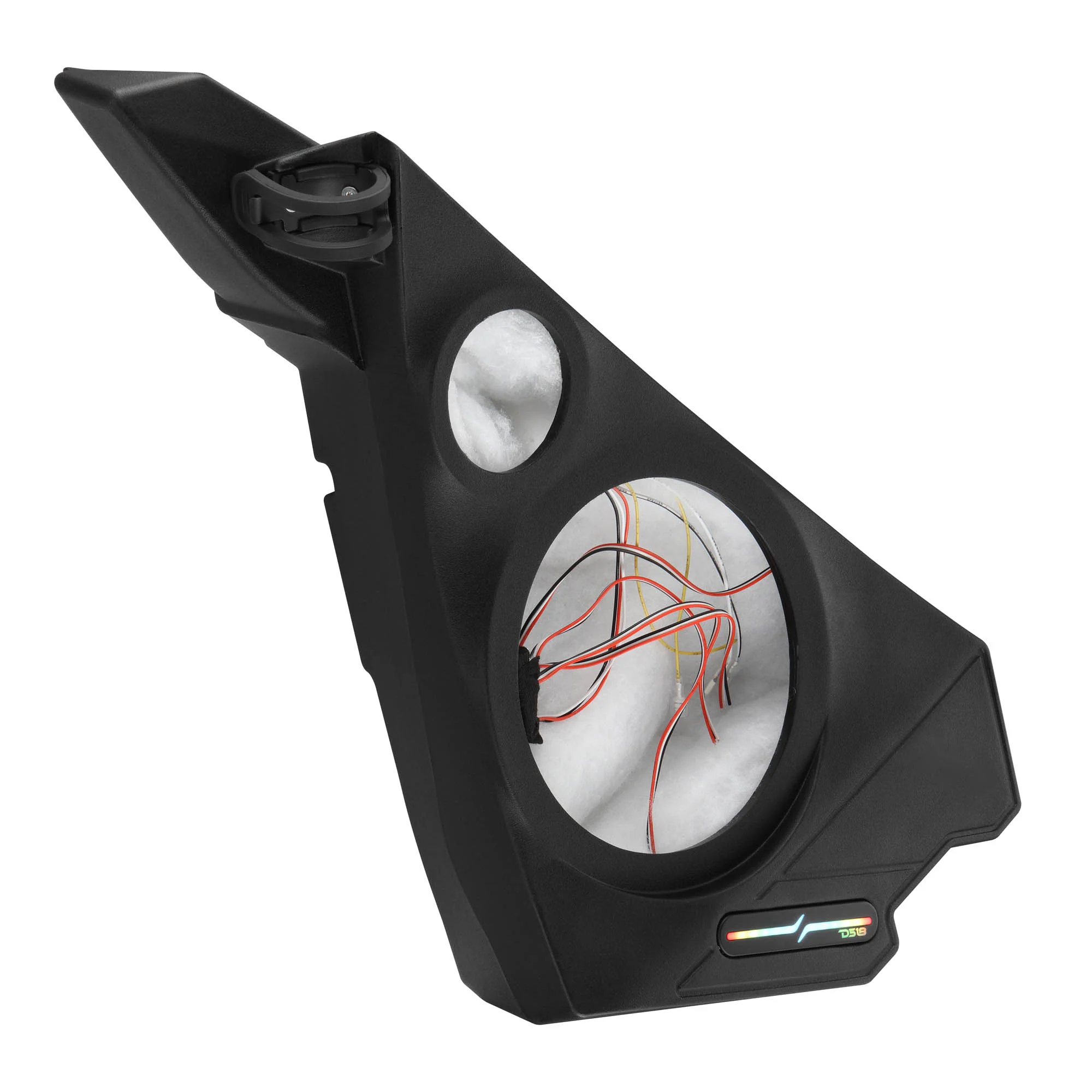 DS18 Polaris Slingshot Front Kick Panel Speaker Pods – Empty Enclosure for 8" Speakers and 3.8" Tweeters | 2020 - Current