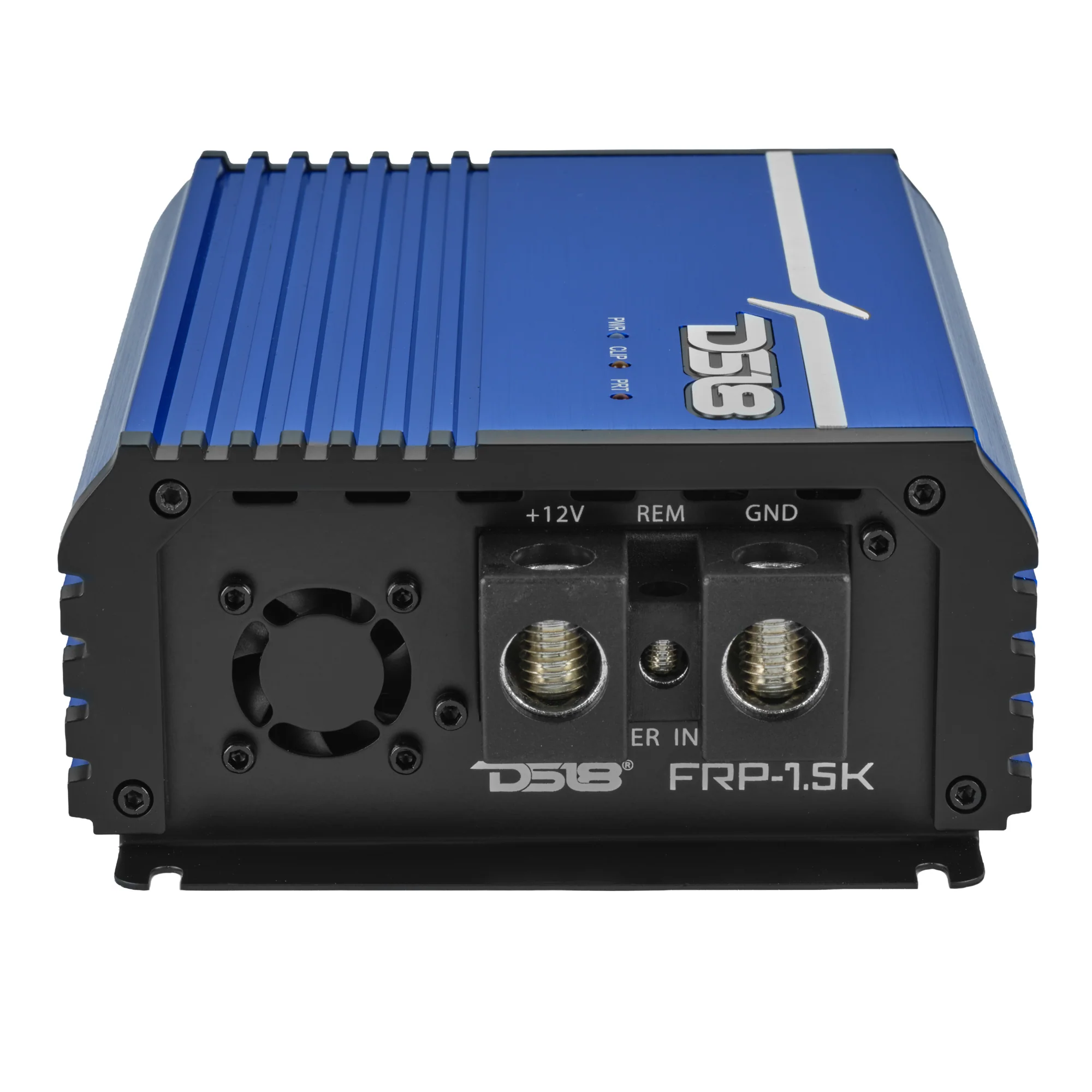 DS18 FRP Full Range Class D 1 Channel Amplifier 1500 Watts Rms @ 1 OHM - BLUE