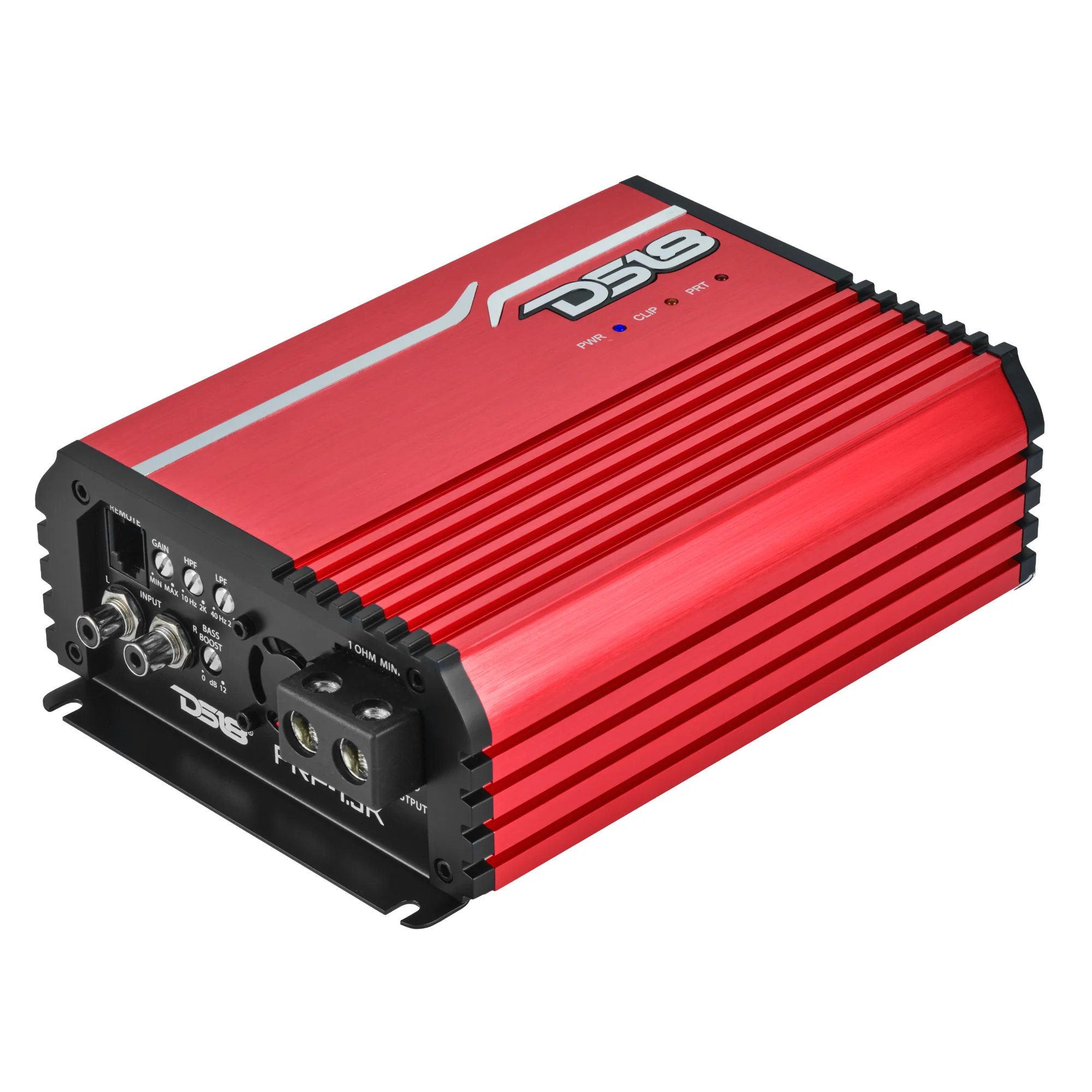 DS18 FRP Full Range Class D 1 Channel Amplifier 1500 Watts Rms @ 1 OHM - RED