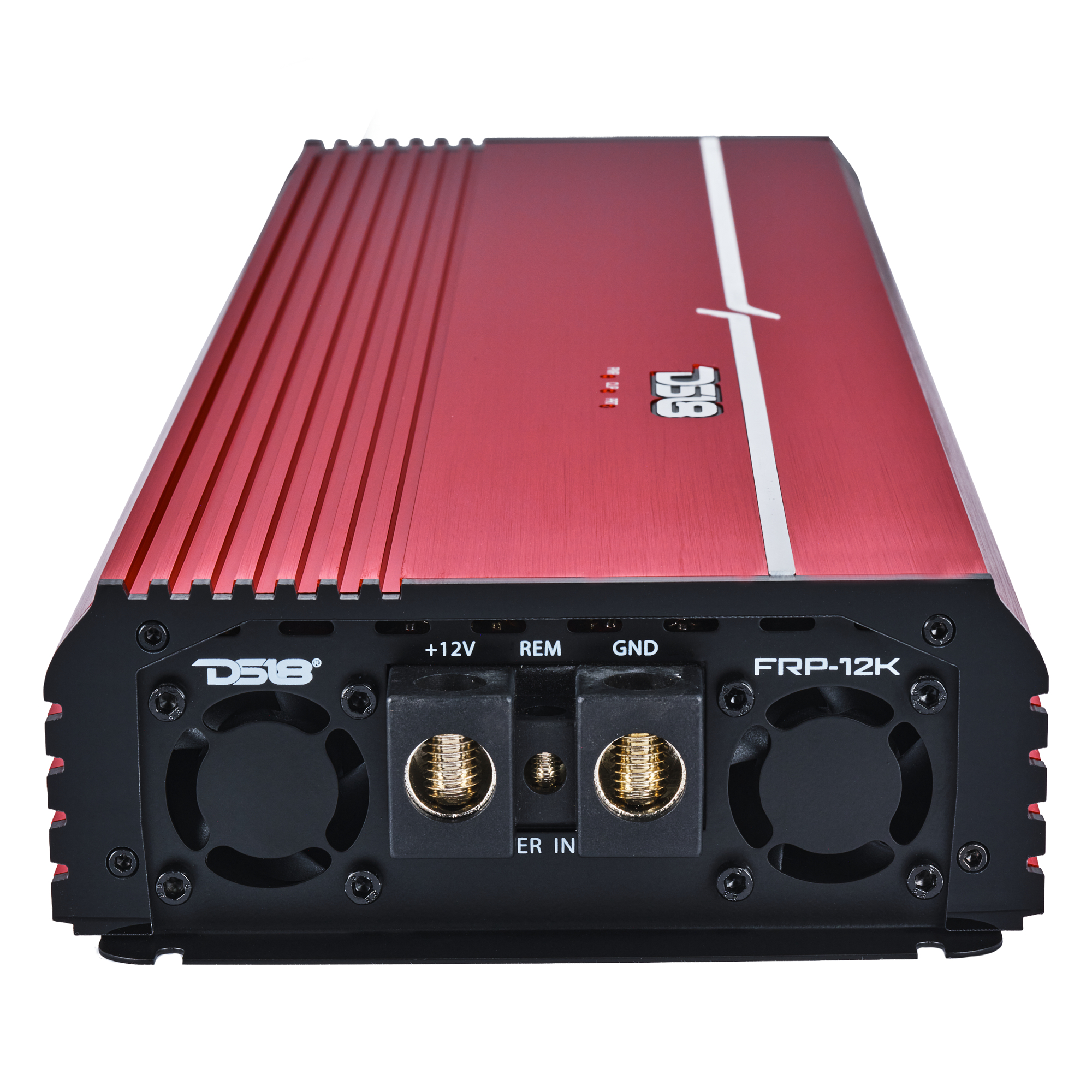 DS18 FRP Full Range Class D 1 Channel Amplifier 12000 Watts Rms @ 1 OHM - RED