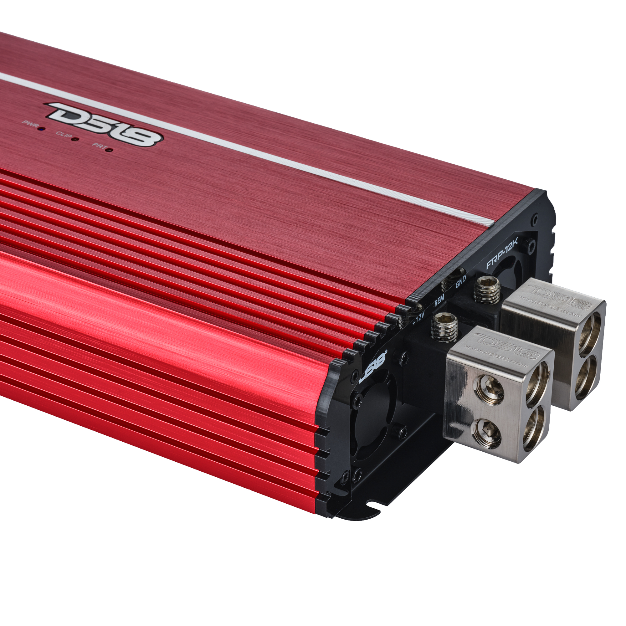 DS18 FRP Full Range Class D 1 Channel Amplifier 12000 Watts Rms @ 1 OHM - RED