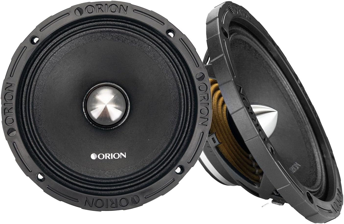 ORION 6.5" 2-Ohm 300W RMS/1200W MAX Shallow Neodymium Speakers