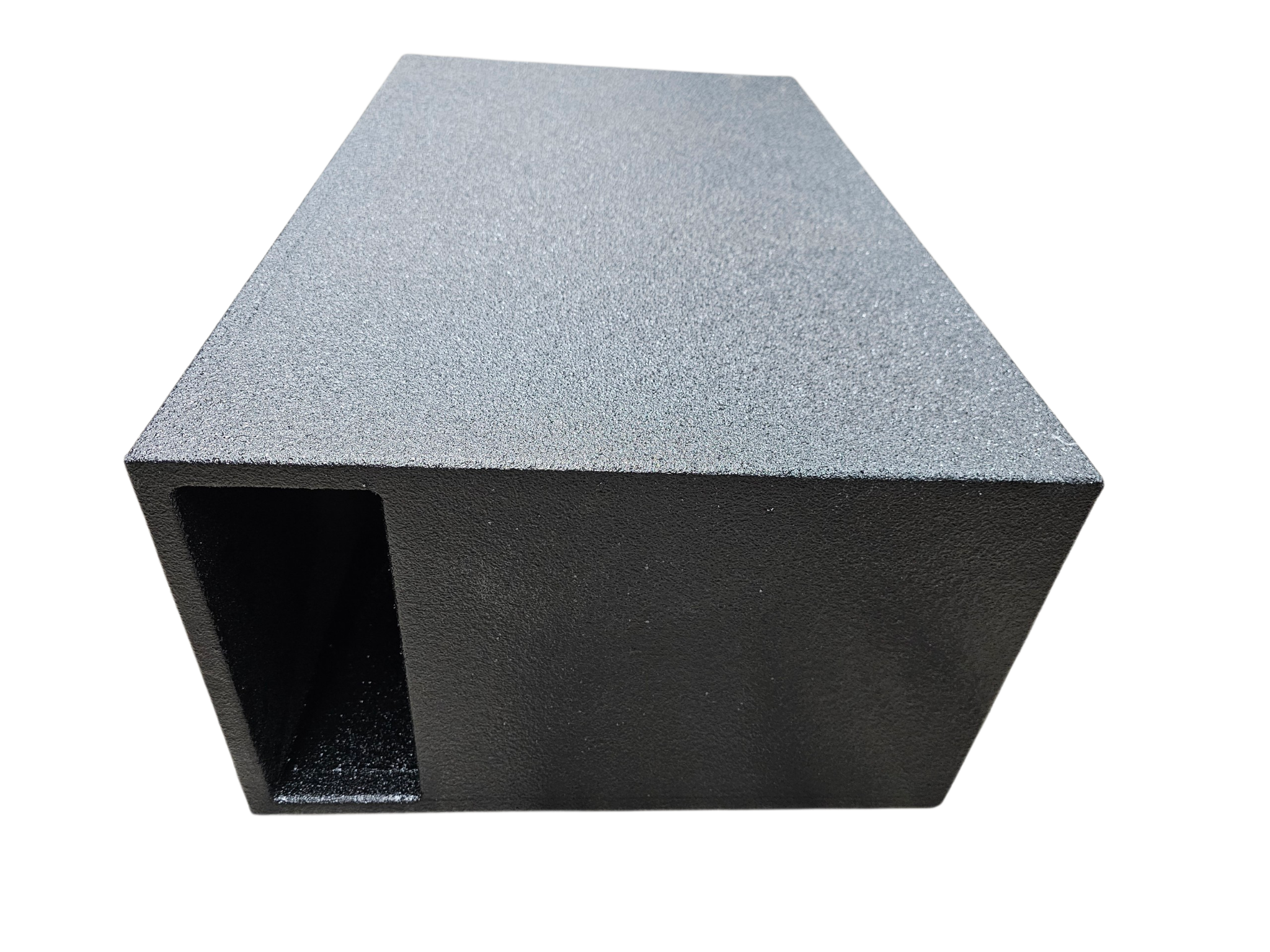 BASSMAXX TRIPLE 10" POLY COATED VENTED ENCLOSURE