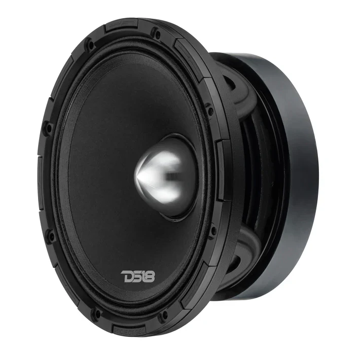 DS18 PROJECT360 6.5" Mid-High 98 dB Loudspeaker - 300W RMS 4-Ohm w/Bullet- Rotating Recone Design For Quick Repair