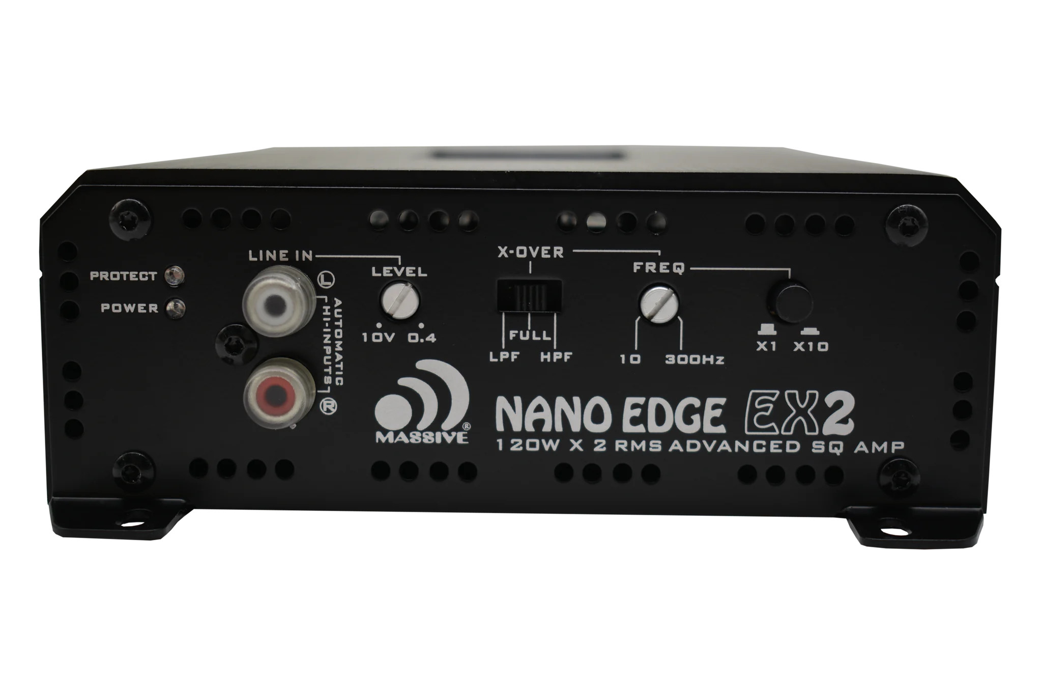 MASSIVE AUDIO EDGE SERIES 480W 2CH AMPLIFIER
