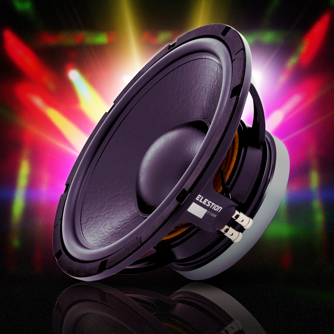 12-inch cast aluminium chassis, ferrite magnet bass/mid-bass driver