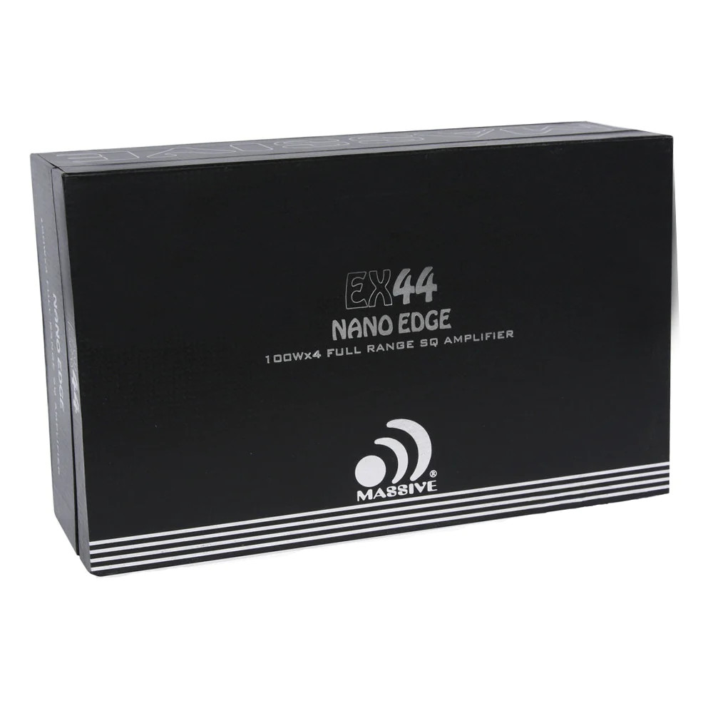 MASSIVE AUDIO EDGE SERIES MICRO AMPLIFIER 100W X 4 RMS